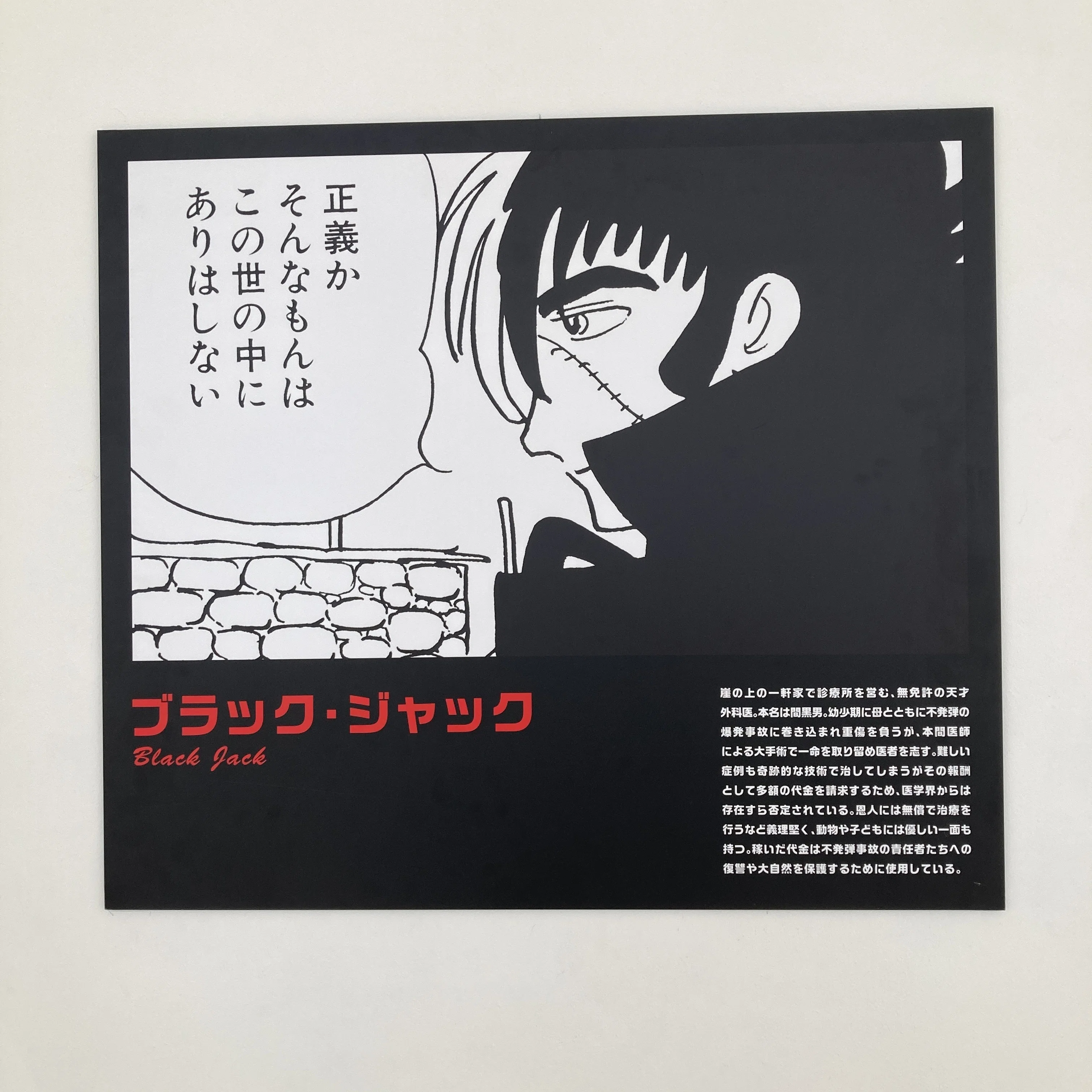 手塚治虫 ブラック・ジャック展」初日に行ってきた！｜ねんね