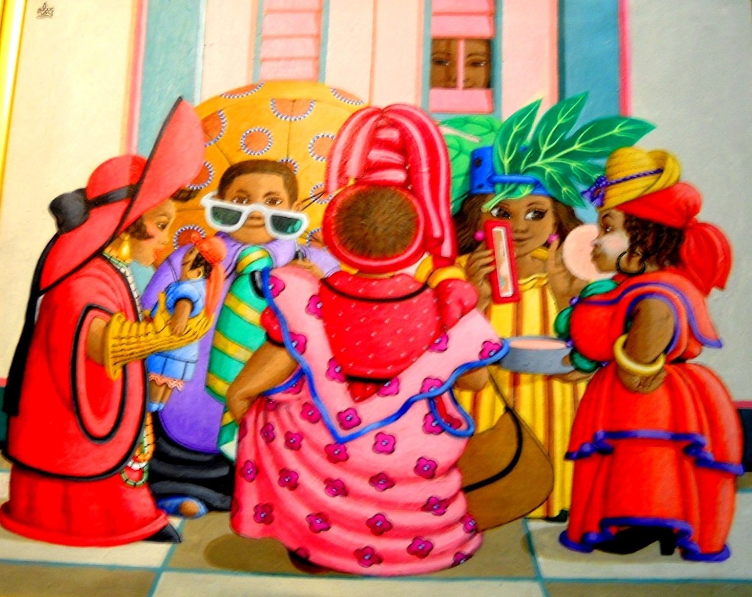 107/365日の旅するココロ@Haitian Art🇭🇹Haiti〜ハイチ