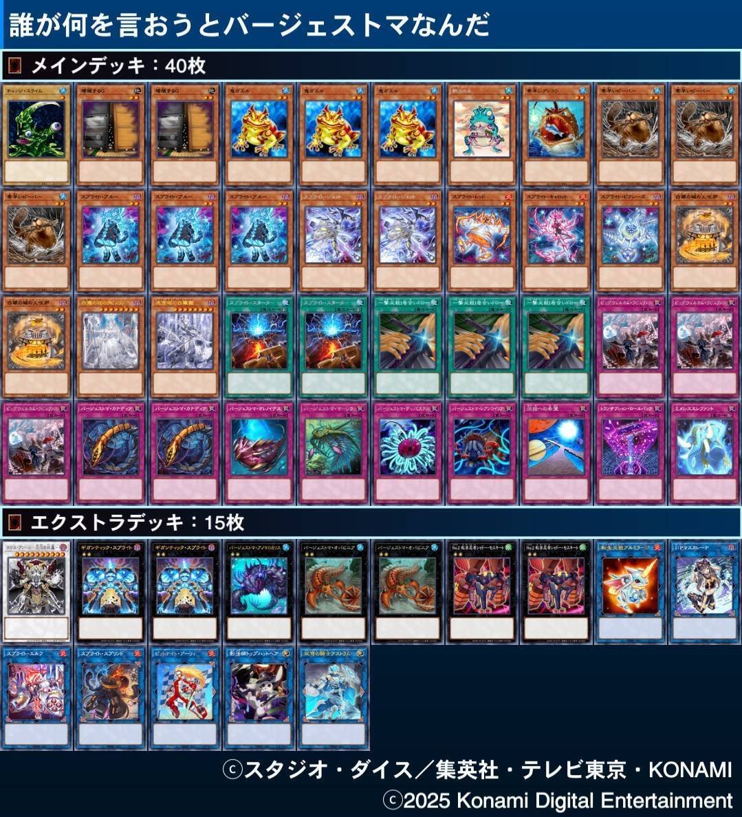 遊戯王MD】一口デッキ紹介 『バジェ Ver.2.0』｜アカシッピミシミミガメ