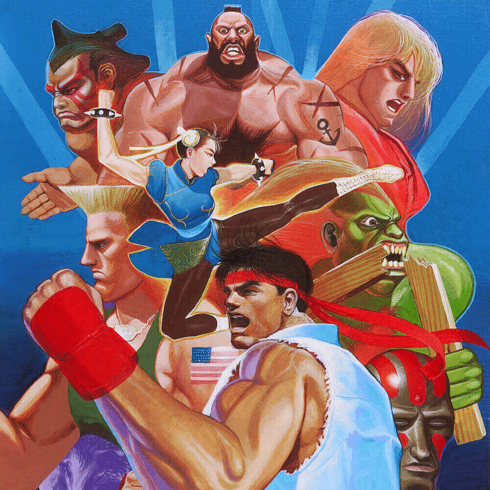 ９０年代　ストリートファイターII アクションクロス　まとめ 90年代 ストリートファイターII アクションクロス まとめ 90年代