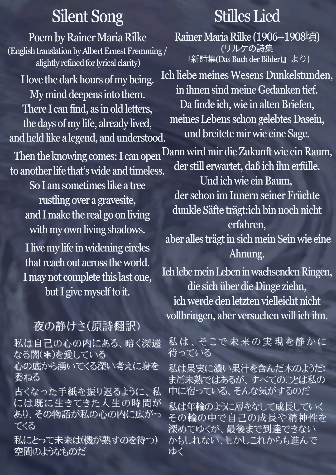 リルケ 最高傑作 新詩集(NEUE GEDICHTE) ドイツ語 【公式通販】