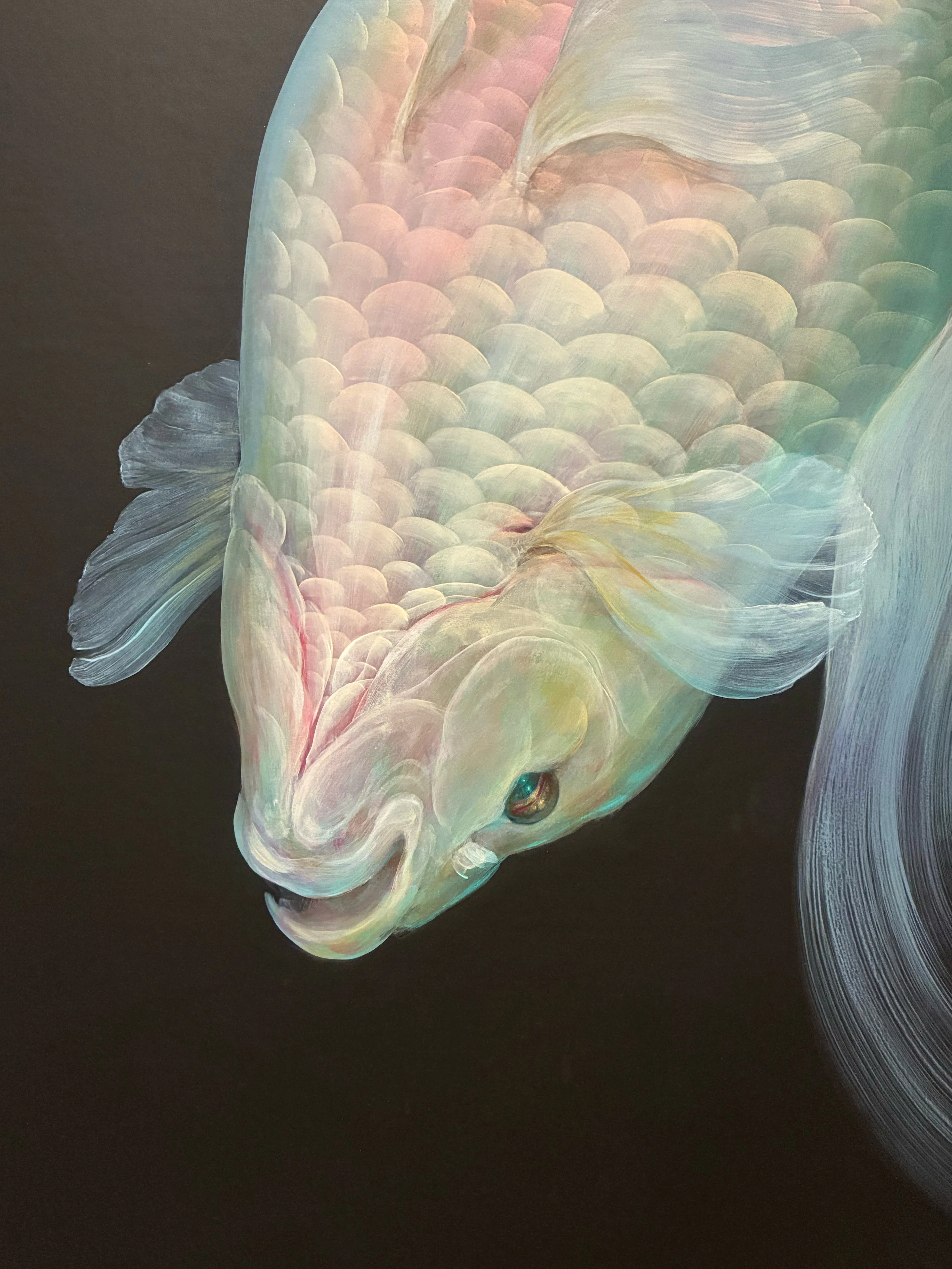 大人の自由時間】金魚絵師「深堀隆介展」に行ってきた｜残日録11日目