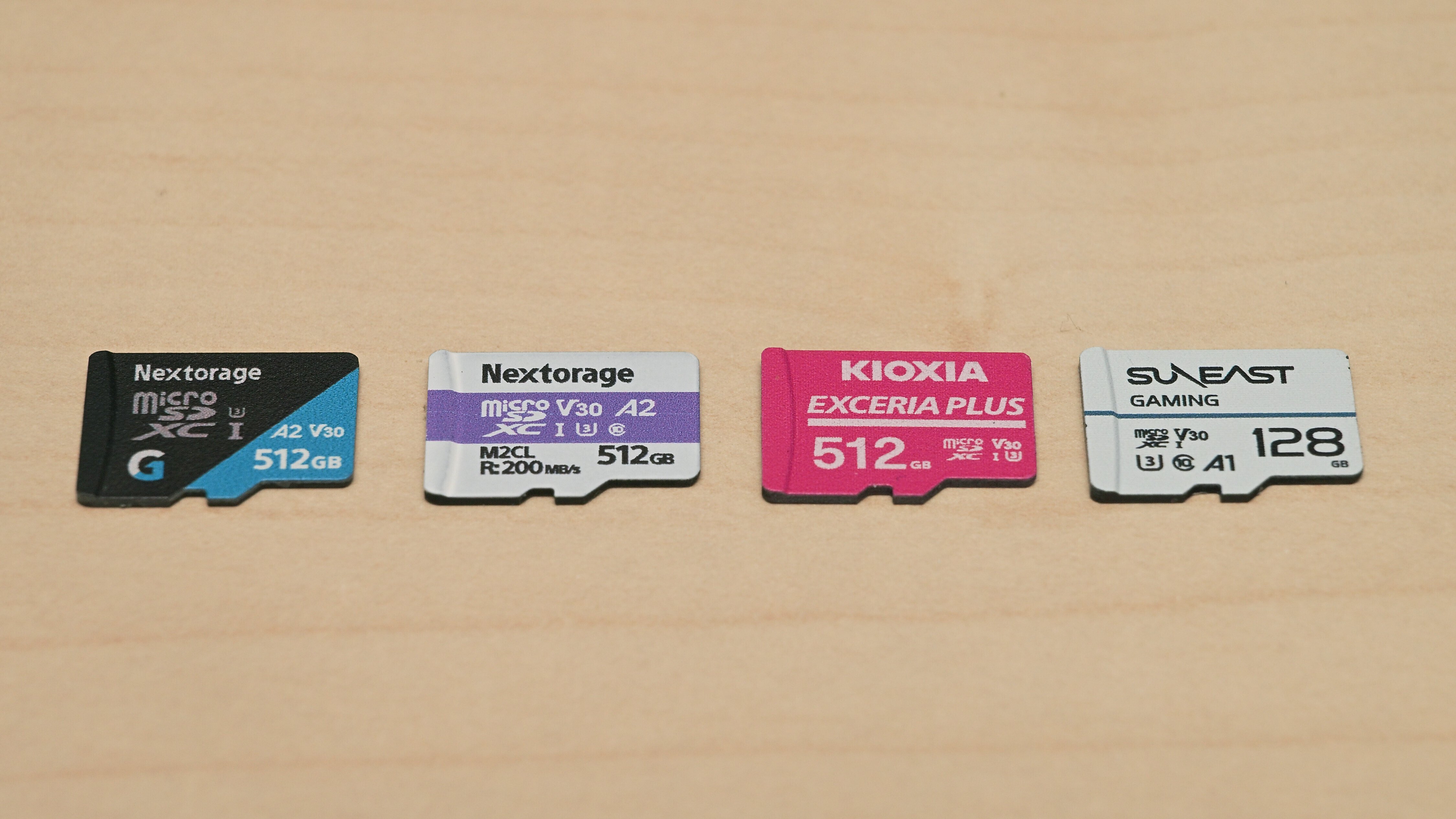 その他 MSO UHS-I microSD 4種 読み書き速度比較｜ちーちゃーん