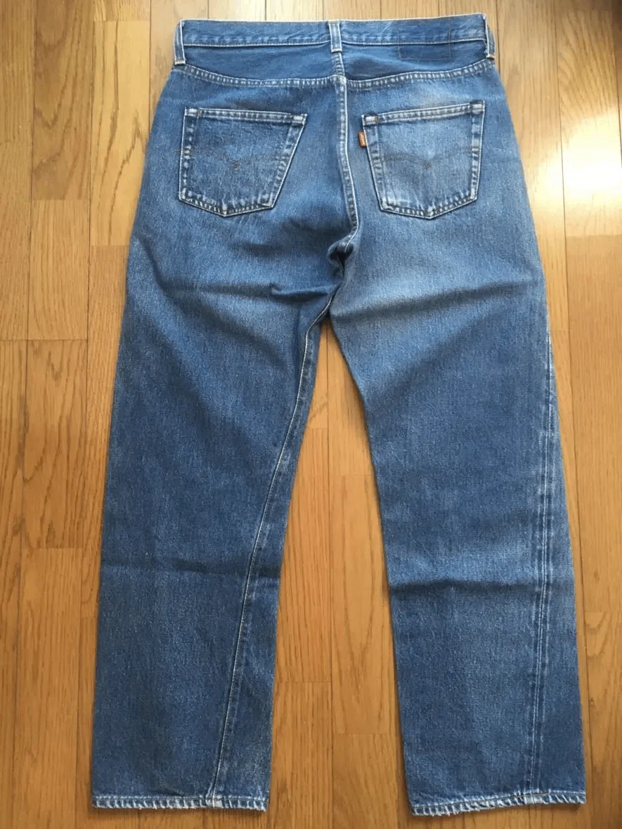 リーバイス501・赤耳前期の色落ち【1980〜1986年製造／見分け方】｜Koichi