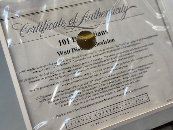 東京ディズニーランド セル画 証明書付き Disney - 【証明書付き】ディズニー セル画 シンデレラ 2500 超レア