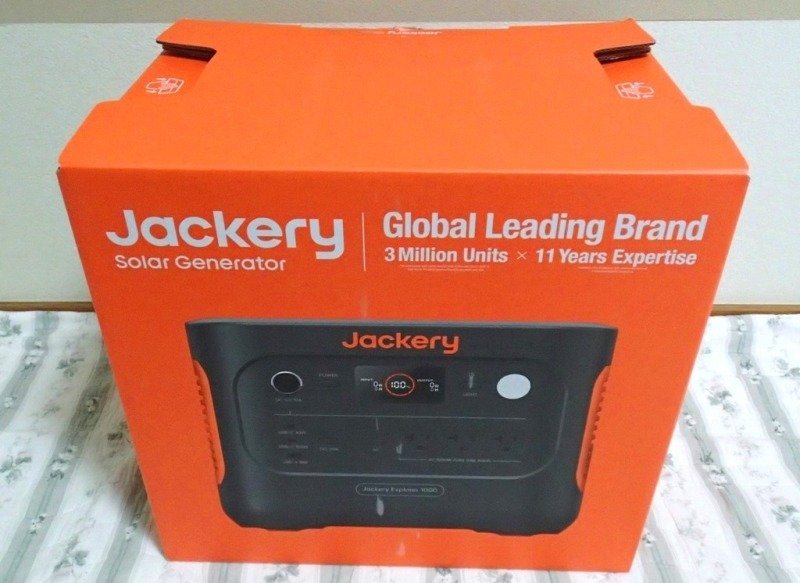 実機レビュー】Jackery 1000newは最強のポータブル電源？最安値まで