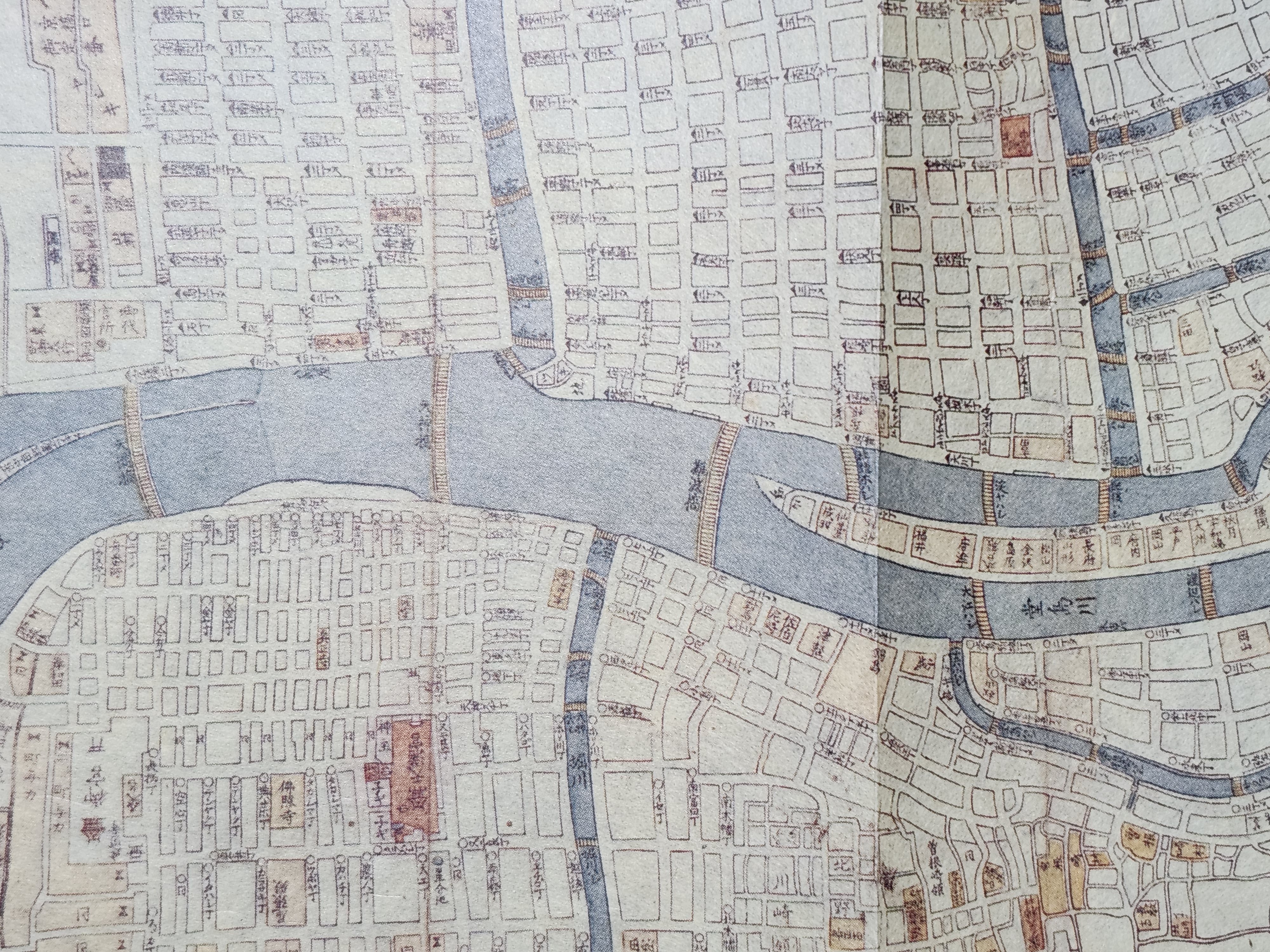 摂州大阪全図｜大阪の街道を歩く