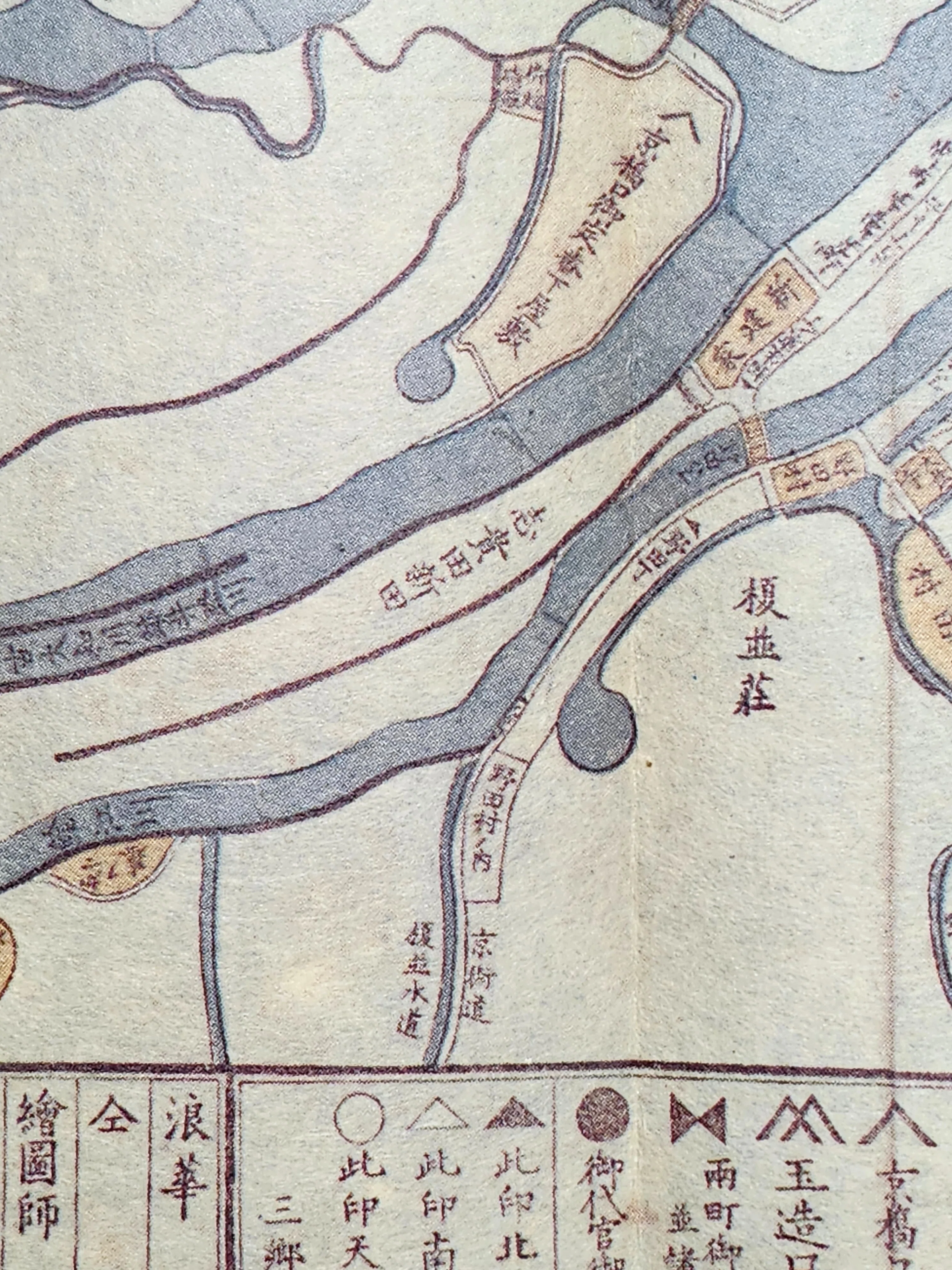 摂州大阪全図｜大阪の街道を歩く