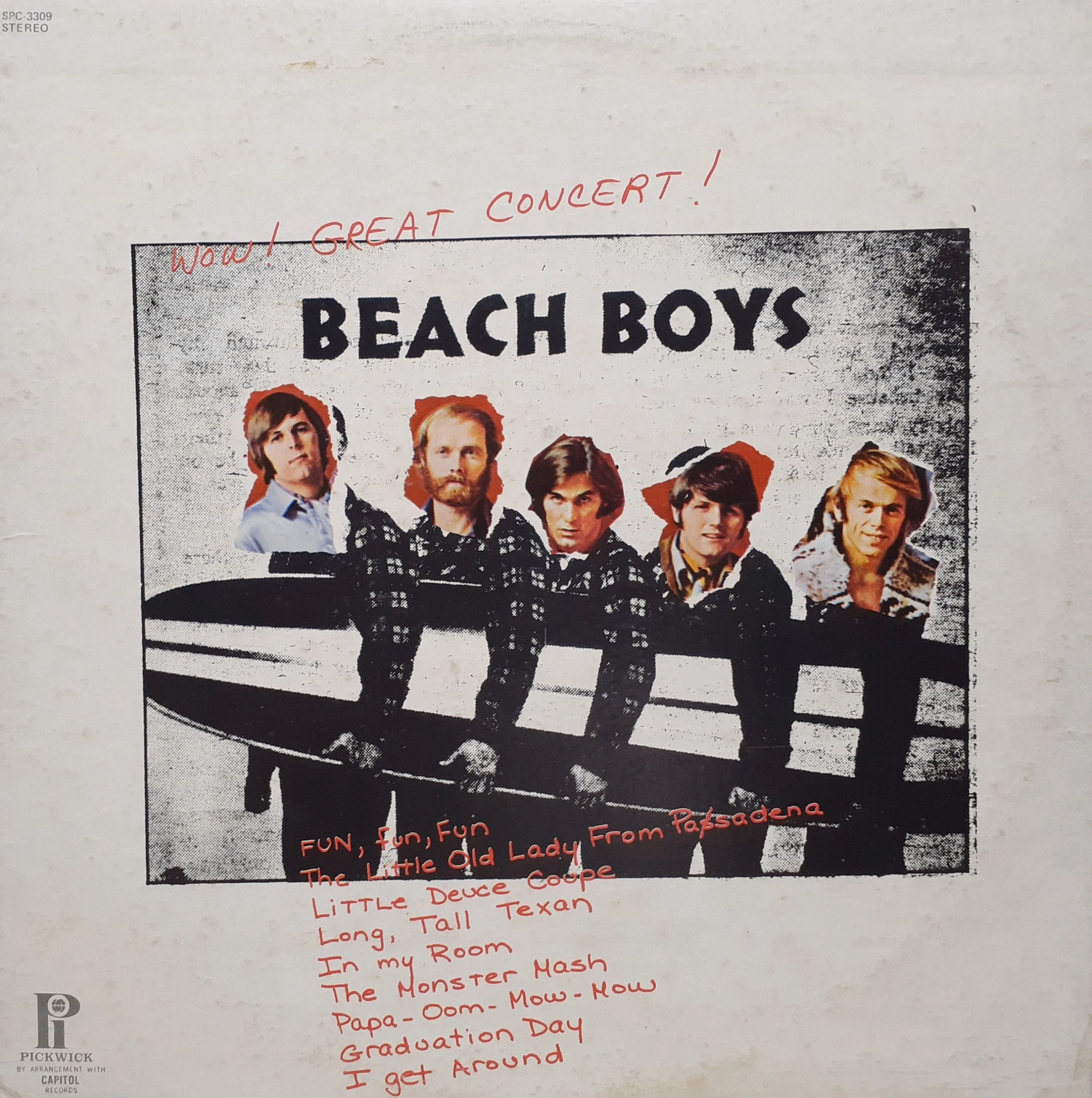 名盤列伝:10枚目】Beach Boys『WOW！Great concert！』 text by