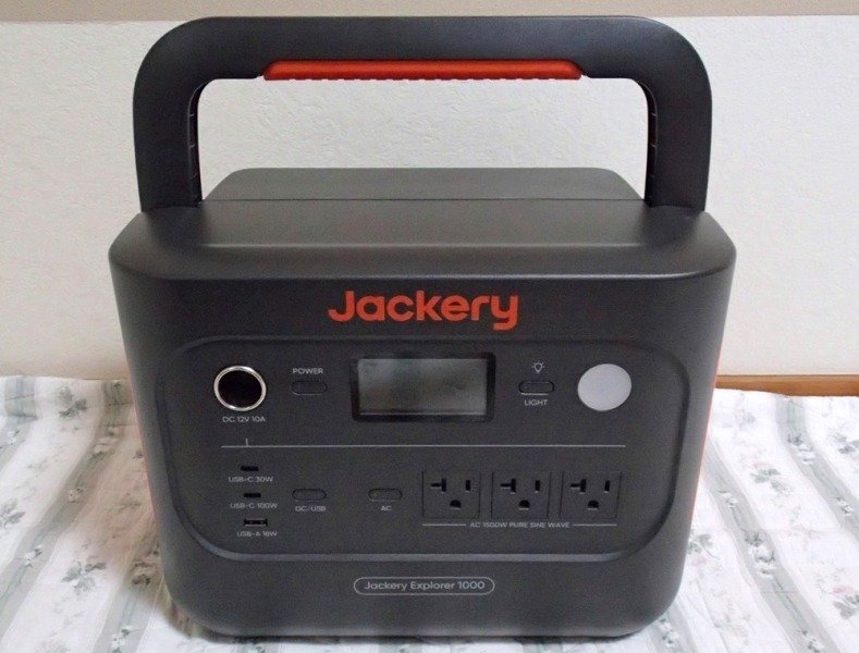 発電機・ポータブル電源 Jackery Explorer 1000NEW Jackery ポータブル電源 1000 Newを使用レビュー！アウトドア