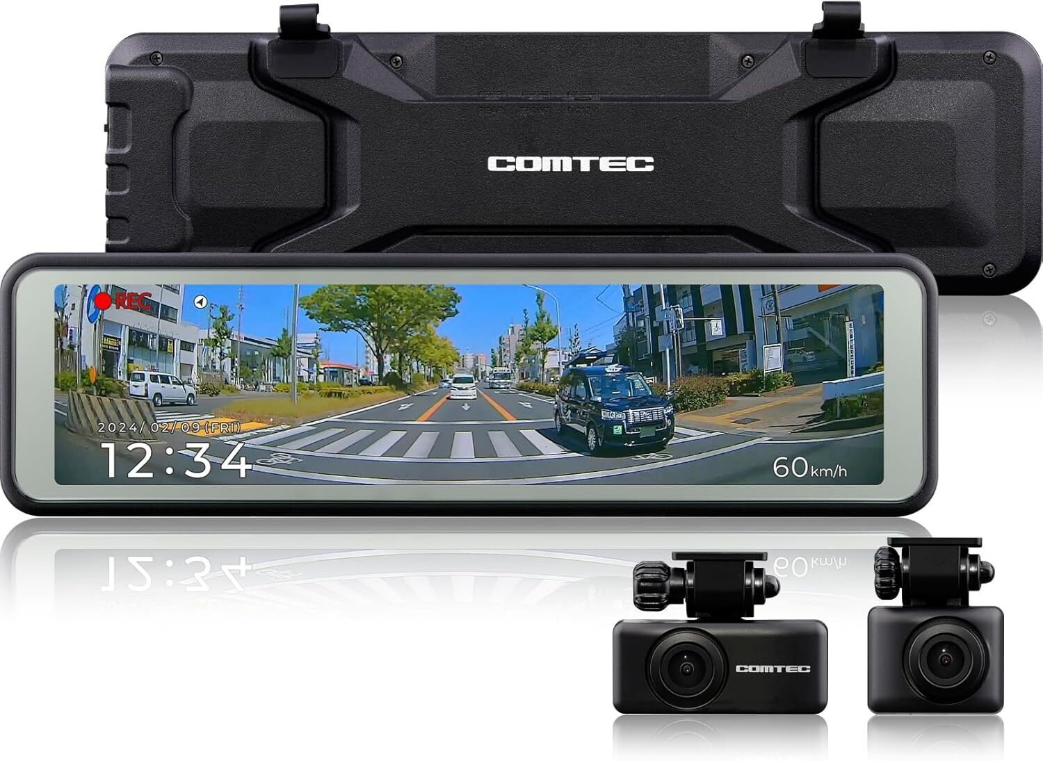 コムテックドライブレコーダーZDR 016 前後2カメラあおり運転対策 あおり運転対策に最適なドラレコ?! コムテック ZDR026を装着して
