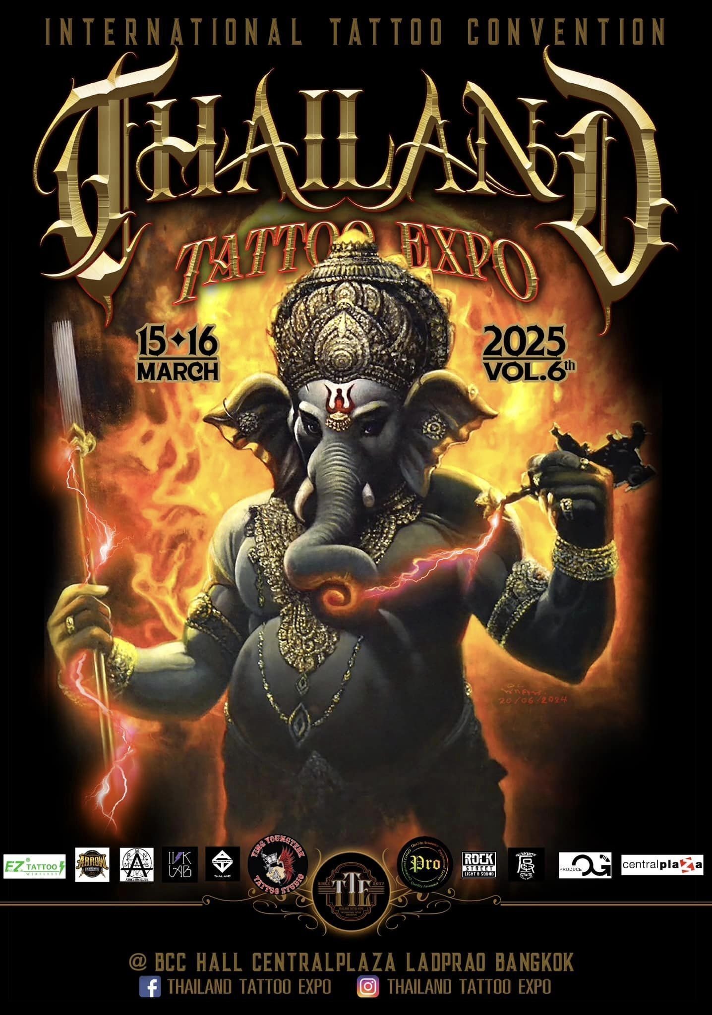 Magic Realism in Bangkok -THAILAND TATTOO EXPO 2025-｜Kentaro Fujisaki