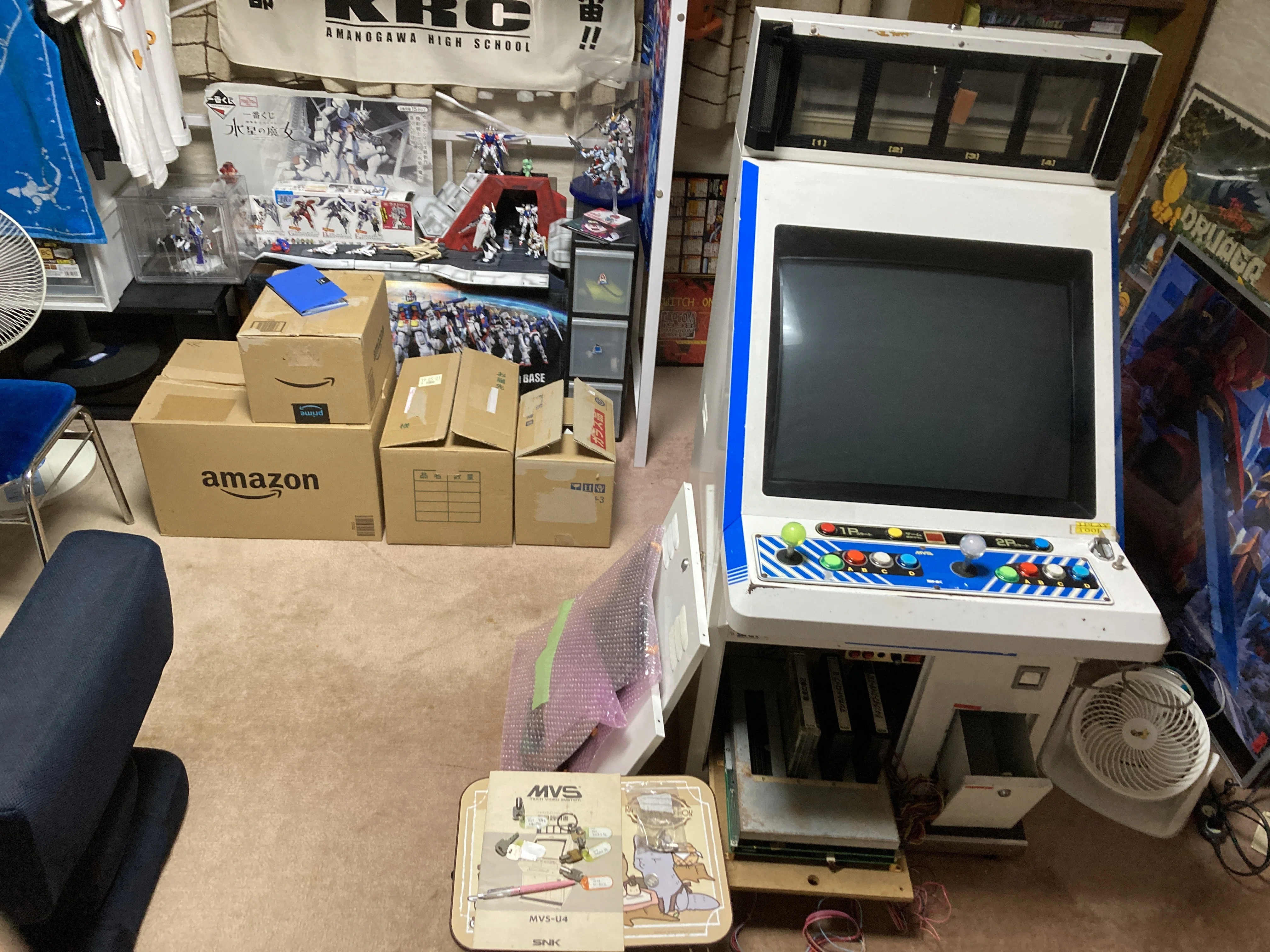 自宅ゲーセン閉店｜はっち