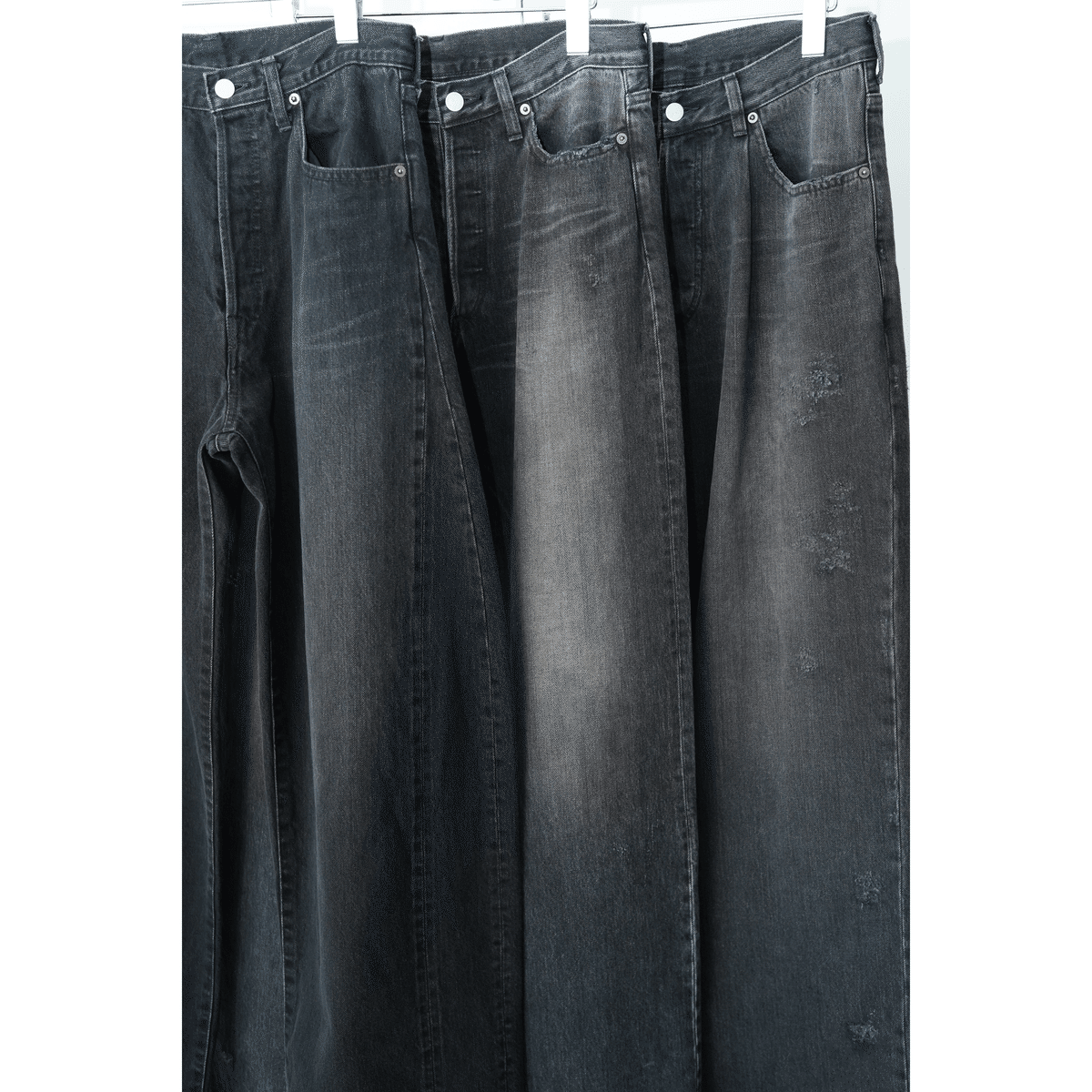 ssstein 25AW LOOSE DENIM JEANS ブラック ssstein 25AW LOOSE DENIM