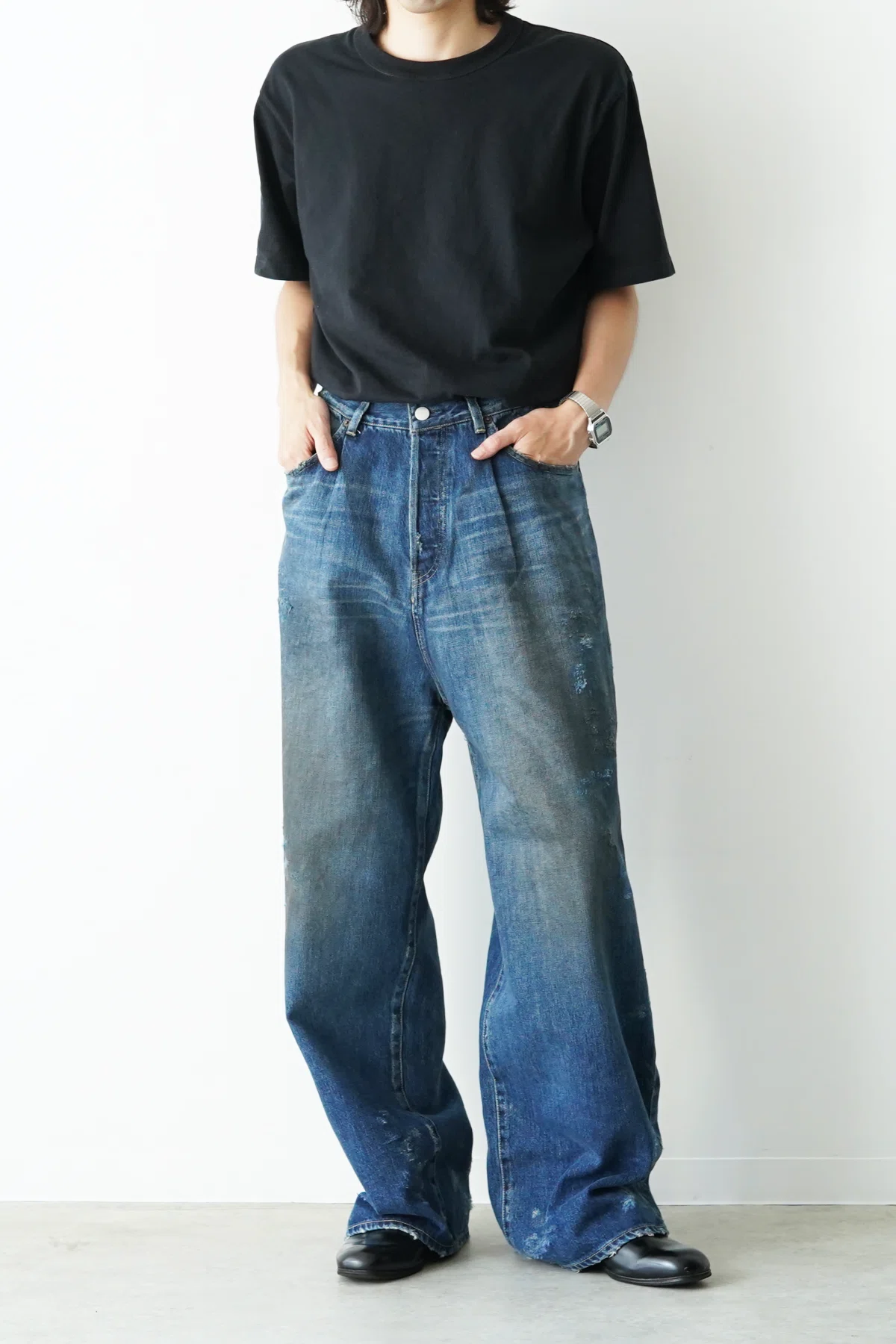 stein RECONSTRUCTION WIDE DENIM JEANS 【公式通販】