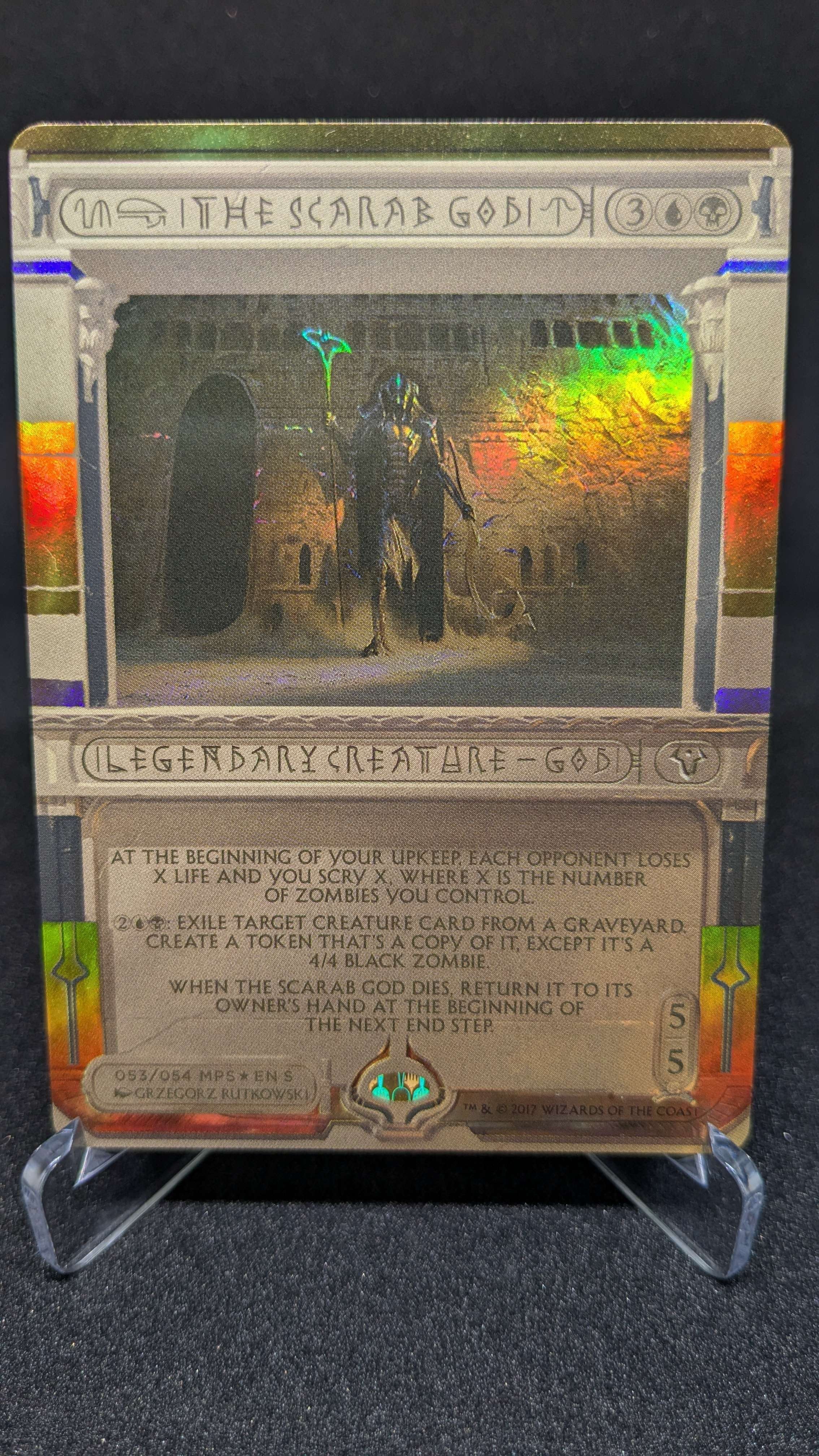 スカラベの神/The Scarab God マスターピース <MPS> EX](FOIL)スカラベ