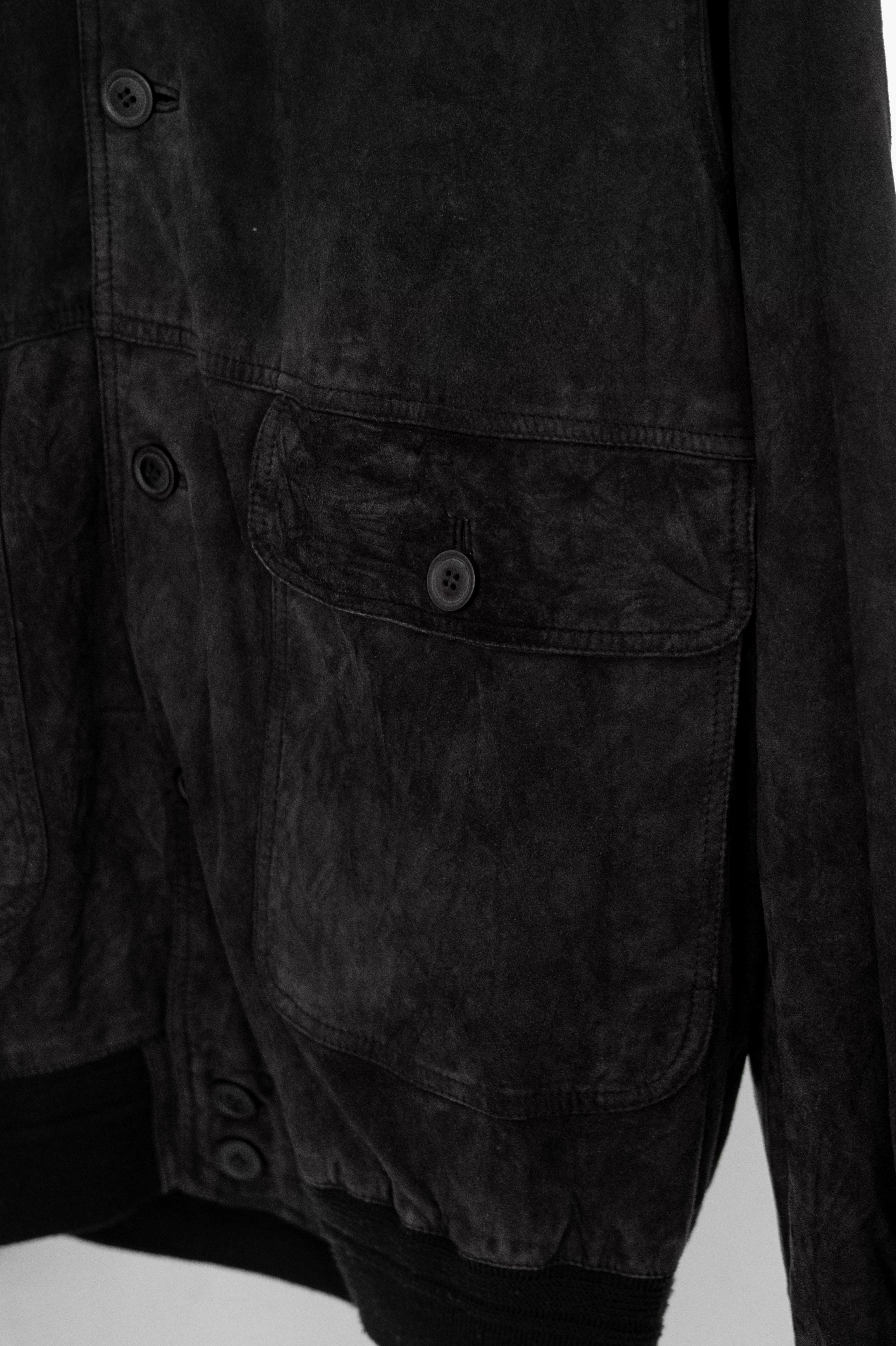 80s イタリア製 ヴァルスタージャケット ブラック VERA PELLE Vera Pelle Mens Black Leather Jacket Made In Italy See