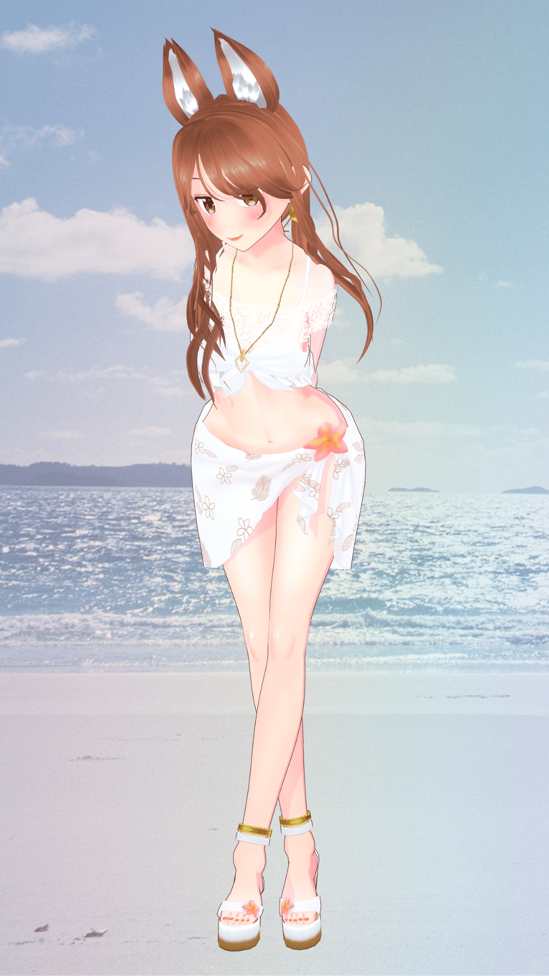 【情熱的に彩る夏の主役♡】HERMES ビキニ ひお Embracing summer's contrast｜広瀬氷魚［ひろせひお