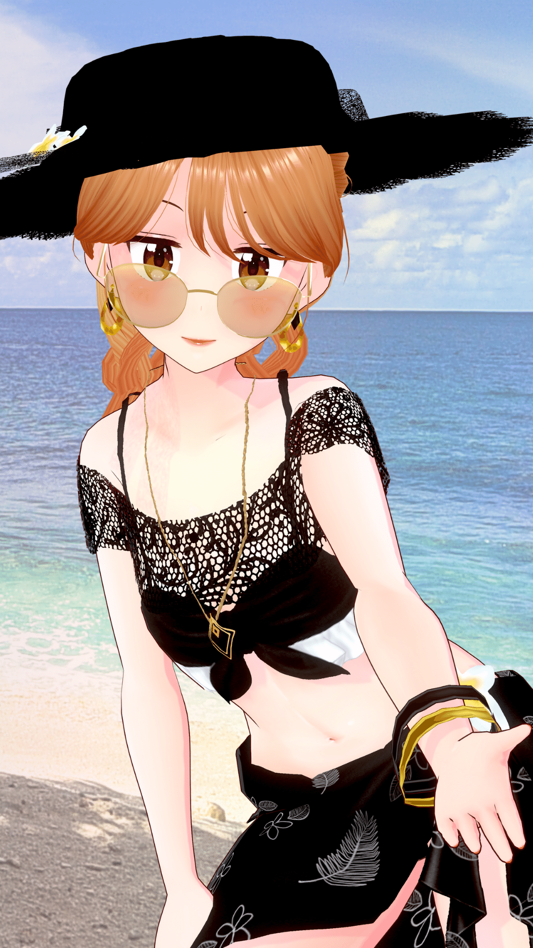 ひお Embracing summer's contrast｜広瀬氷魚［ひろせひお