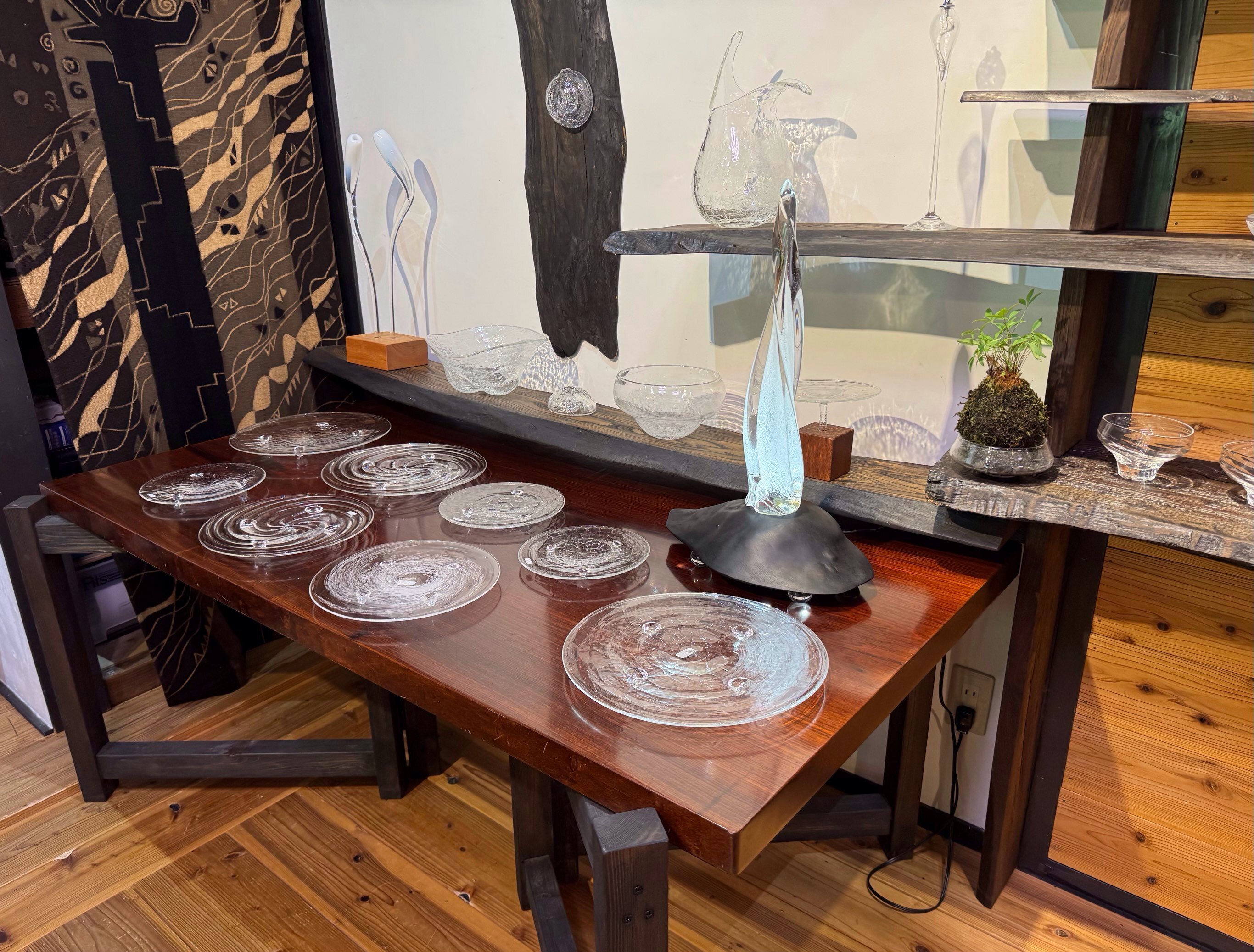 広島・光と透明の世界】大人気作家：末國清吉吹きガラス展に行ってき