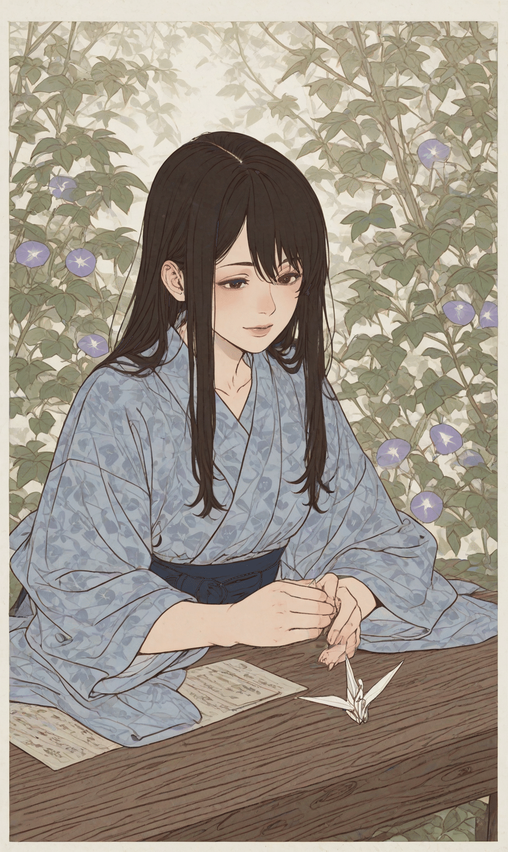 Stable Diffusionで現代日本画風｜picko