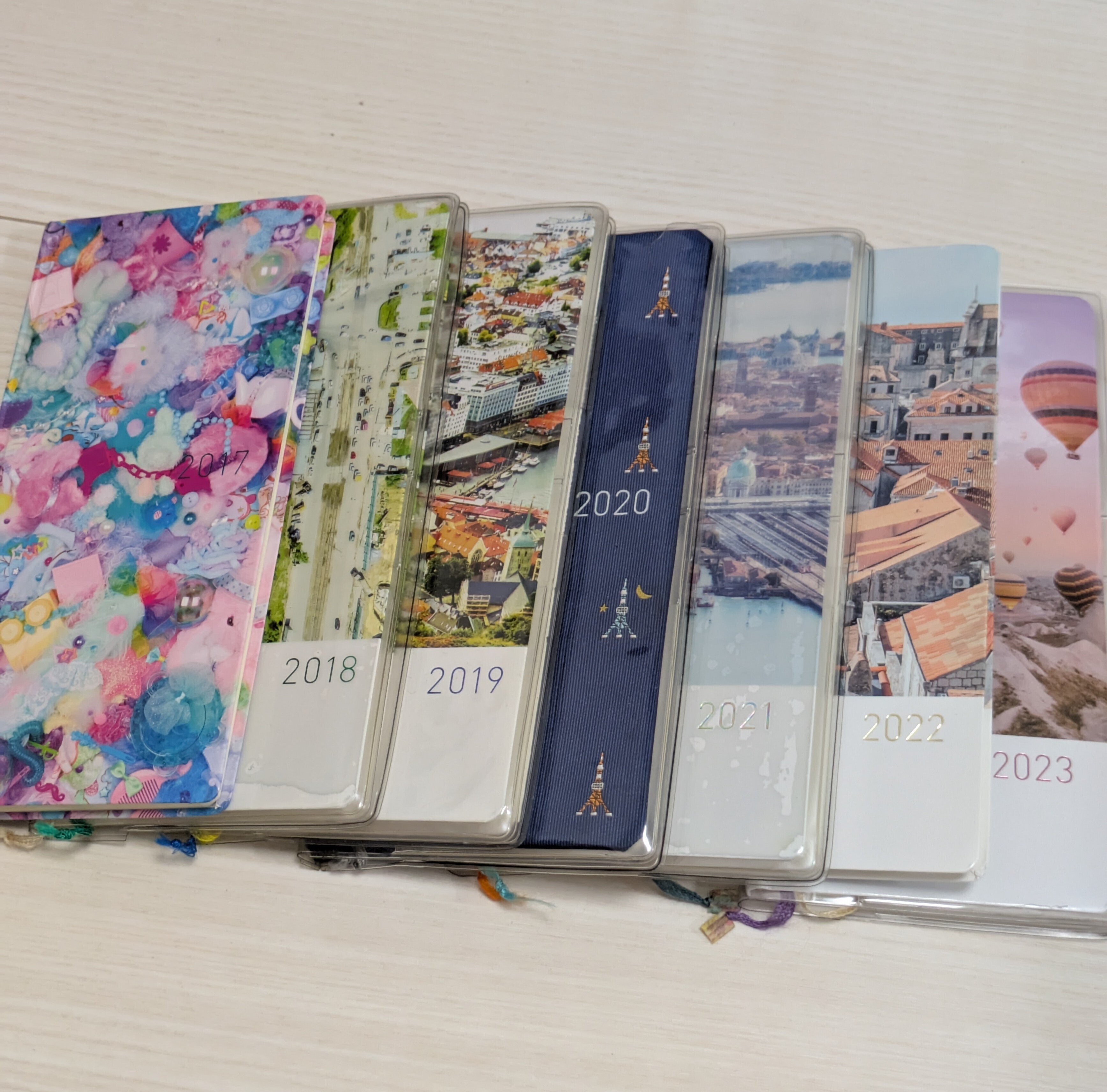 2023ケアマネ教材　ノート 私の18年分がぎゅっとつまった18冊の手帳｜ちはる│ケアマネ