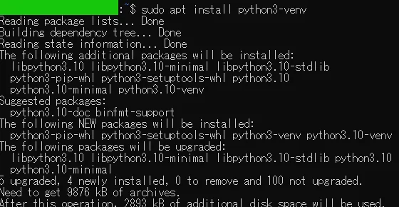 My First Gymnasium on Ubuntu on WSL2 [1]｜M