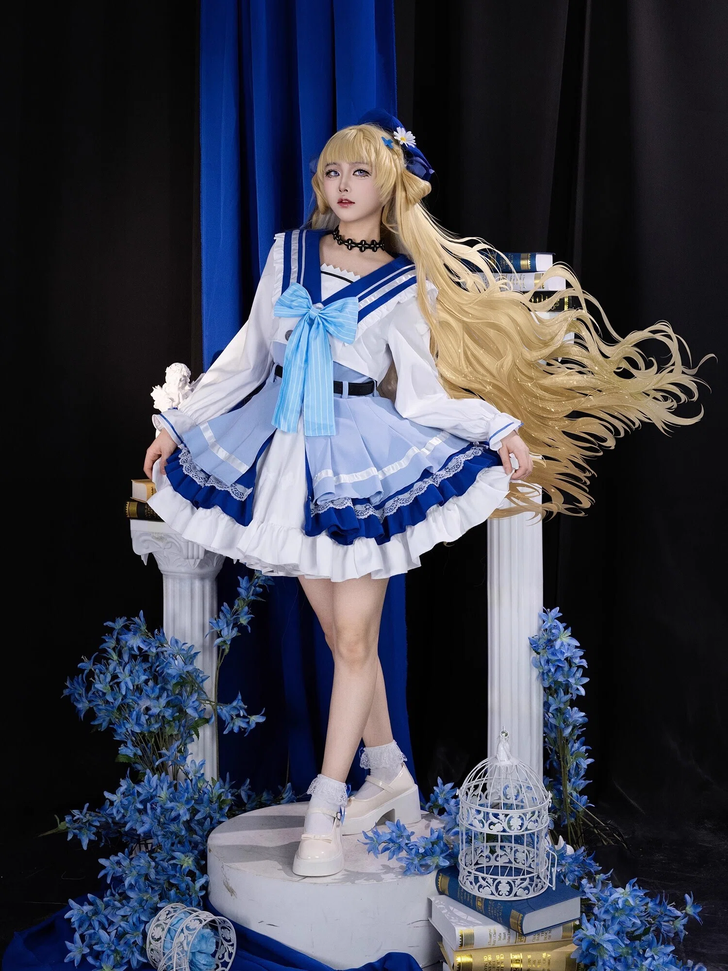 Monenjoy 鳴潮 ローソンコラボ フィービー コスプレ衣装 ワンピース