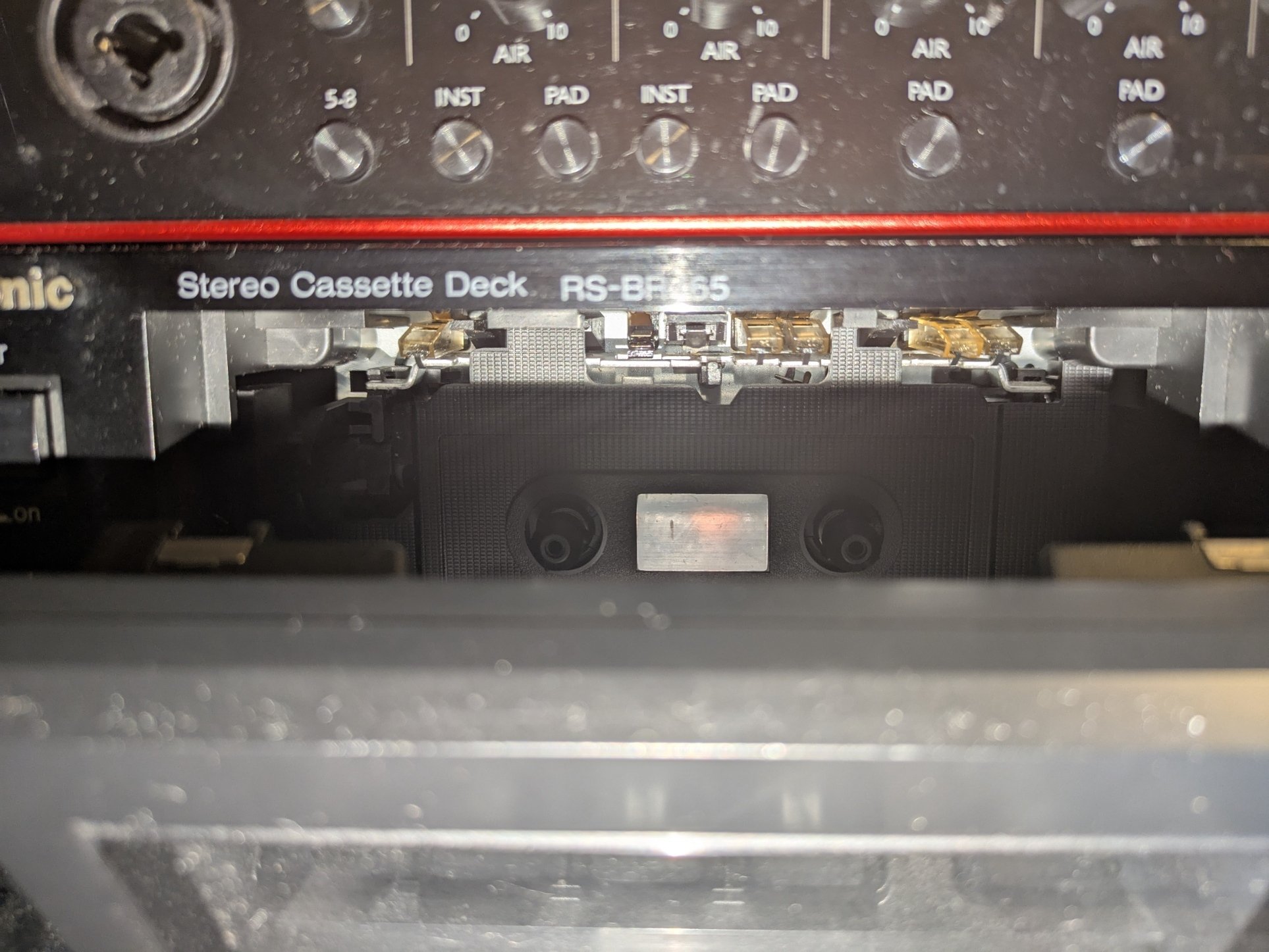 カセットデッキ修理 Panasonic RS-BR465｜真城亜