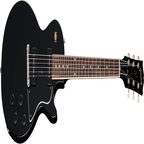 P90の魅力！精悍なエボニーカラーを纏ったギブソン・レスポール