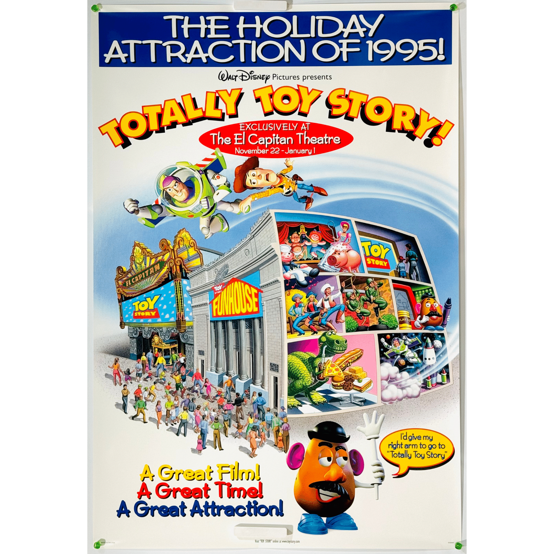 世代を超えて愛されるトイ・ストーリー【海外版オリジナル映画ポスター