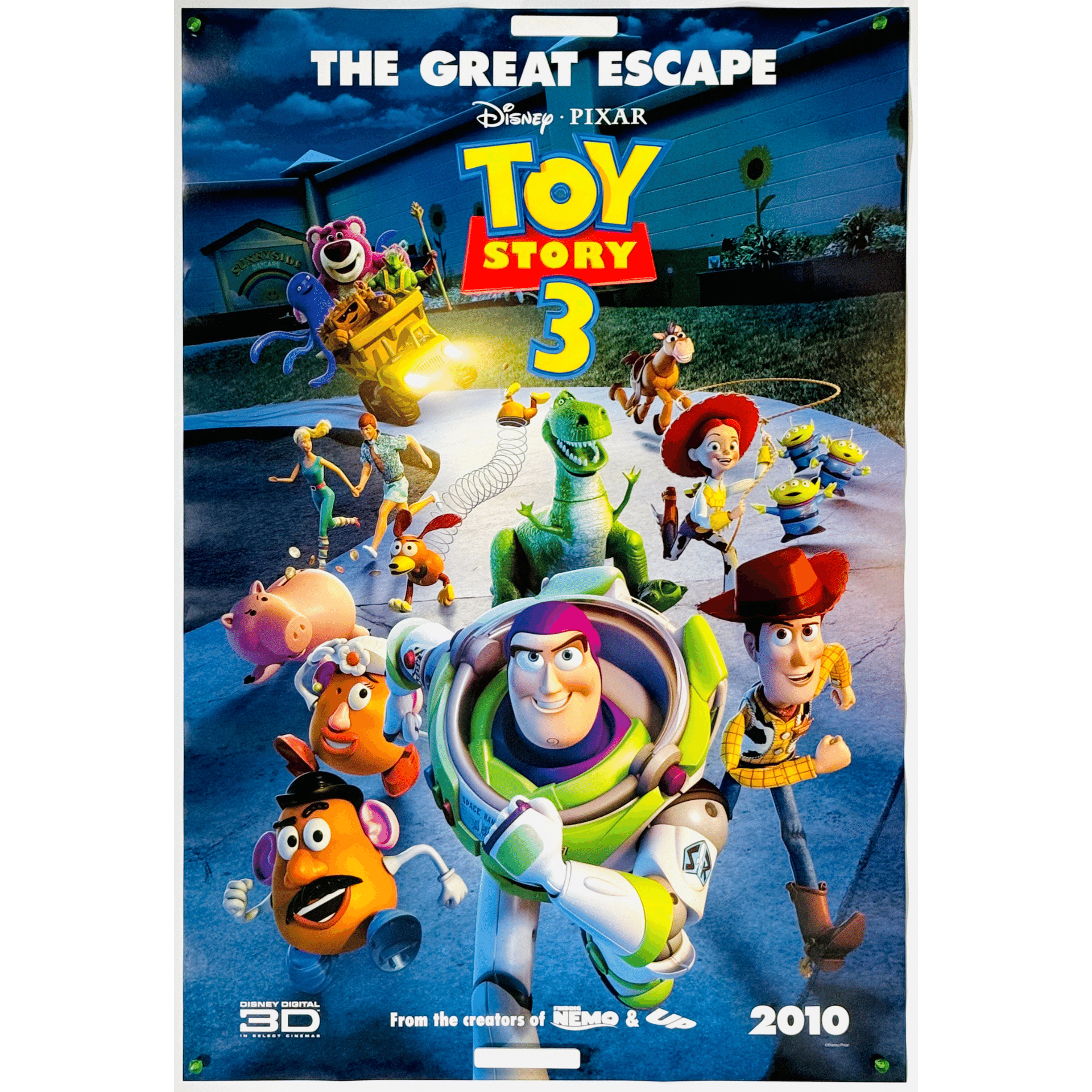 B1 アニメ 映画ポスター 「トイストーリー3」 ディズニー ピクサー 世代を超えて愛されるトイ・ストーリー海外版オリジナル映画ポスター