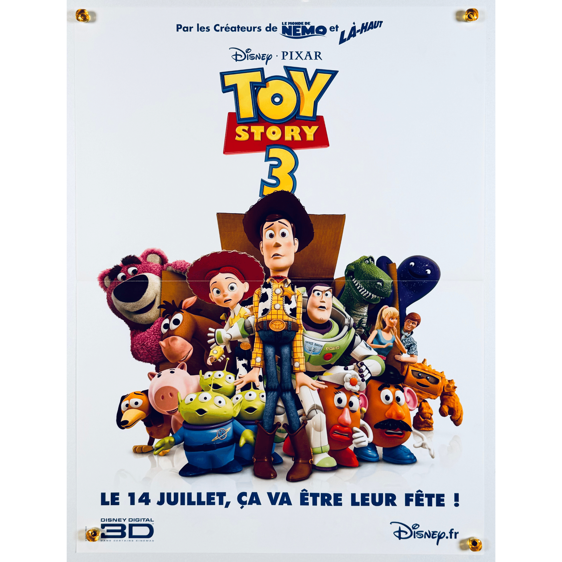 世代を超えて愛されるトイ・ストーリー【海外版オリジナル映画ポスター