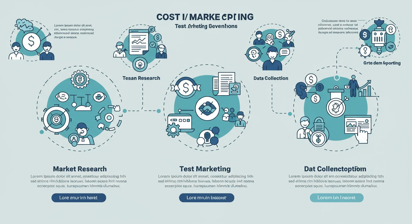 テストマーケティングの費用構成要素