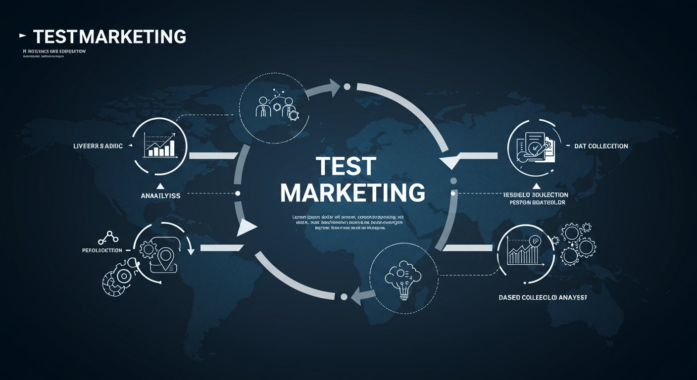 テストマーケティングの概念図