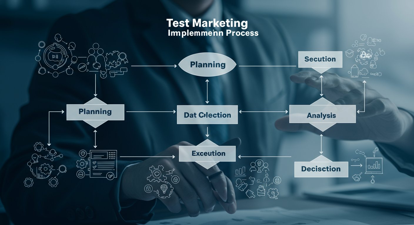 テストマーケティングの実施プロセス