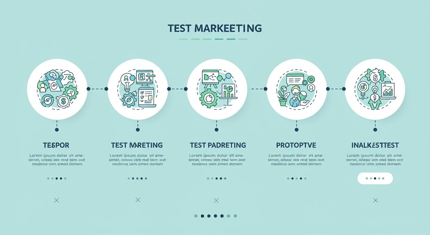 テストマーケティングの図解