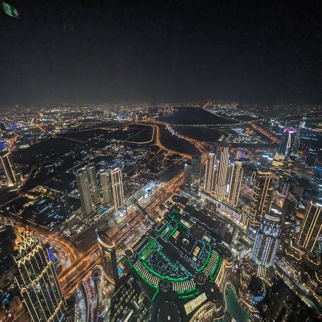 View from Burj Khalifa
