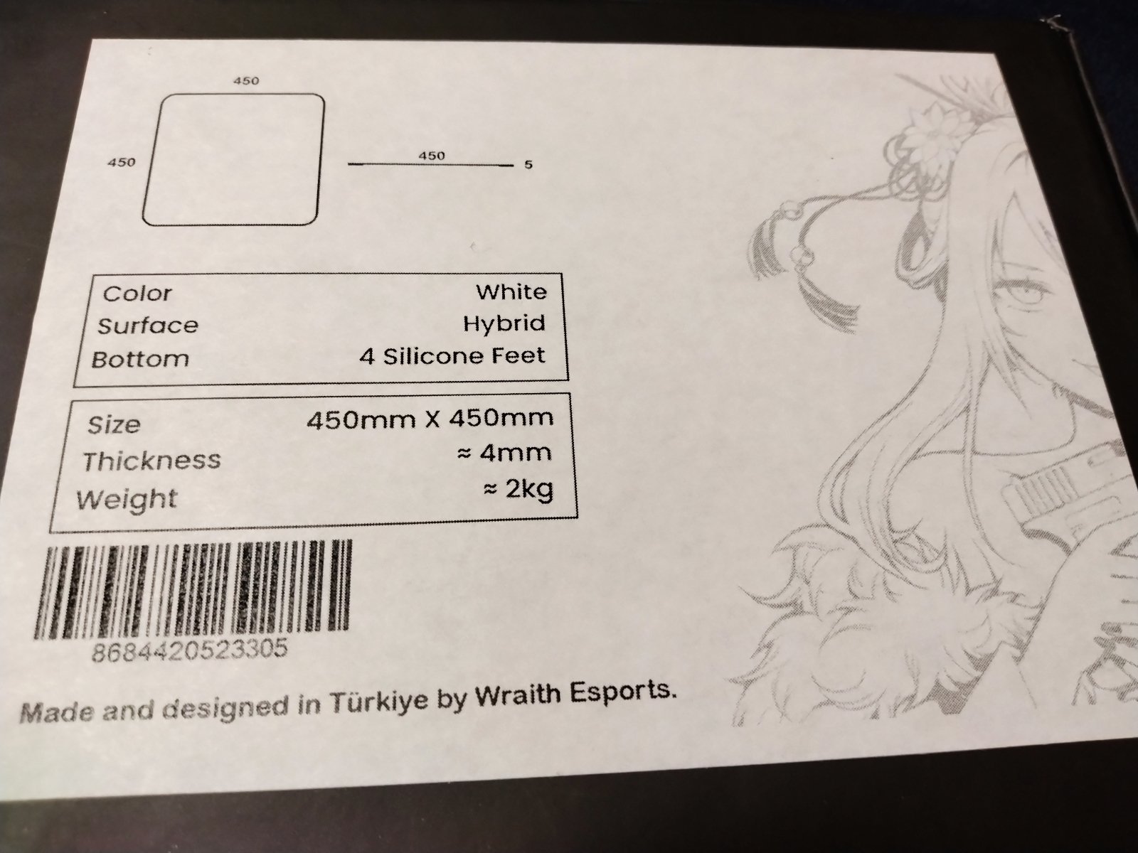 Wraith Cosmic Glass V2 ガラスなのにビタ止め可能｜五月雨