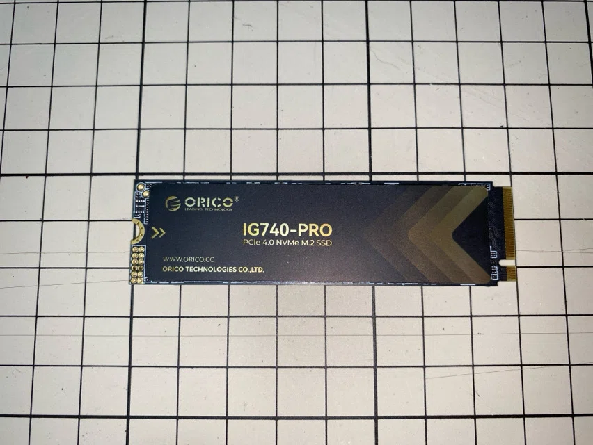 9700X データ用SSDの交換(ハードウェア) ORICO IG740PRO 2TB @ PC