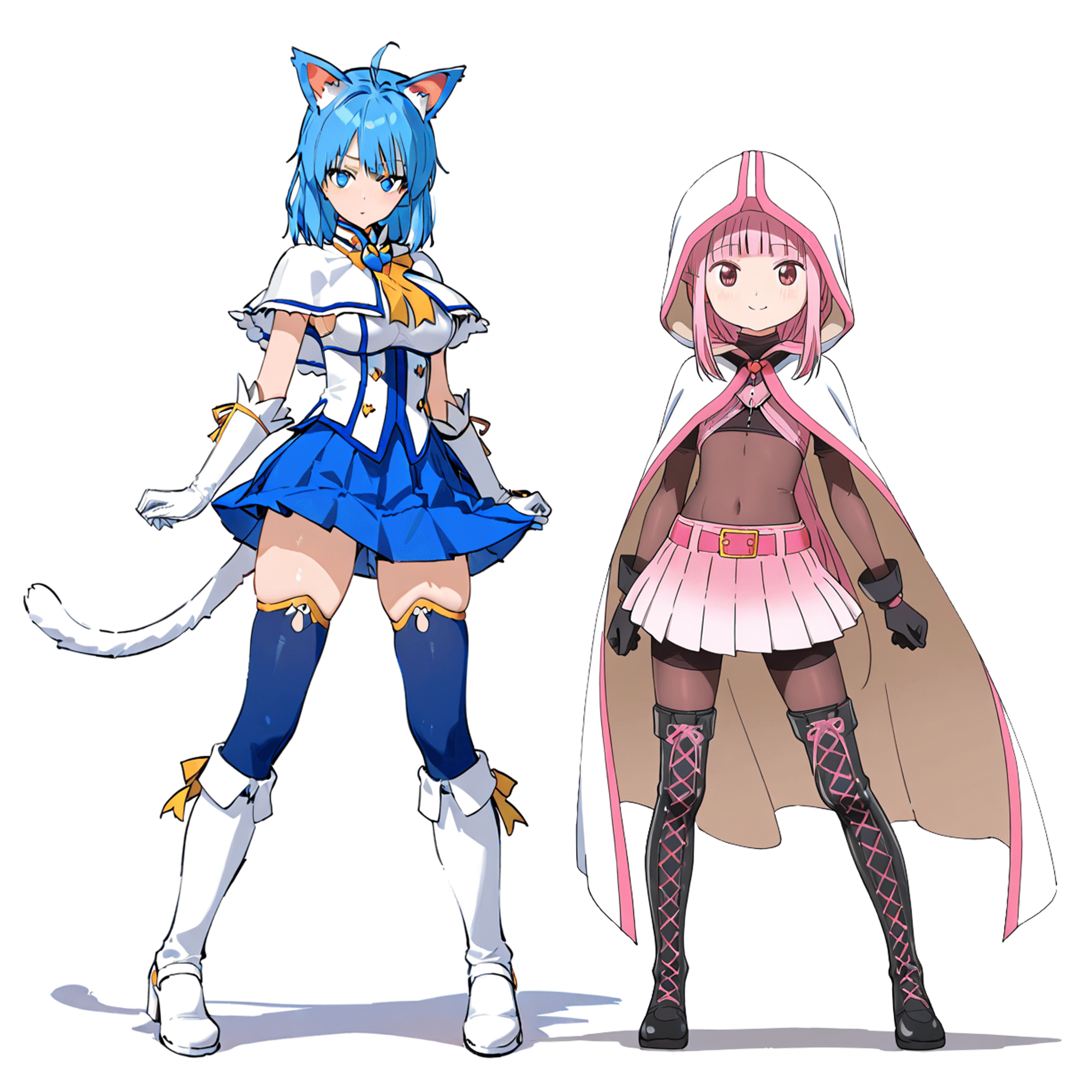 AI進捗】2キャラ生成と新LoRA作成など。あと有料部分はオマケなので気