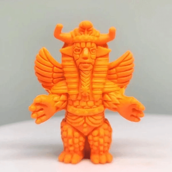 スフィンクス】怪獣消しゴムを塗る！｜レイレイ