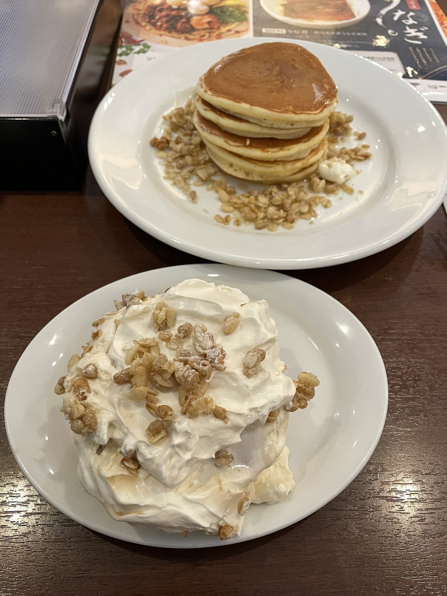 四度目のタワーパンケーキ｜ぐっち