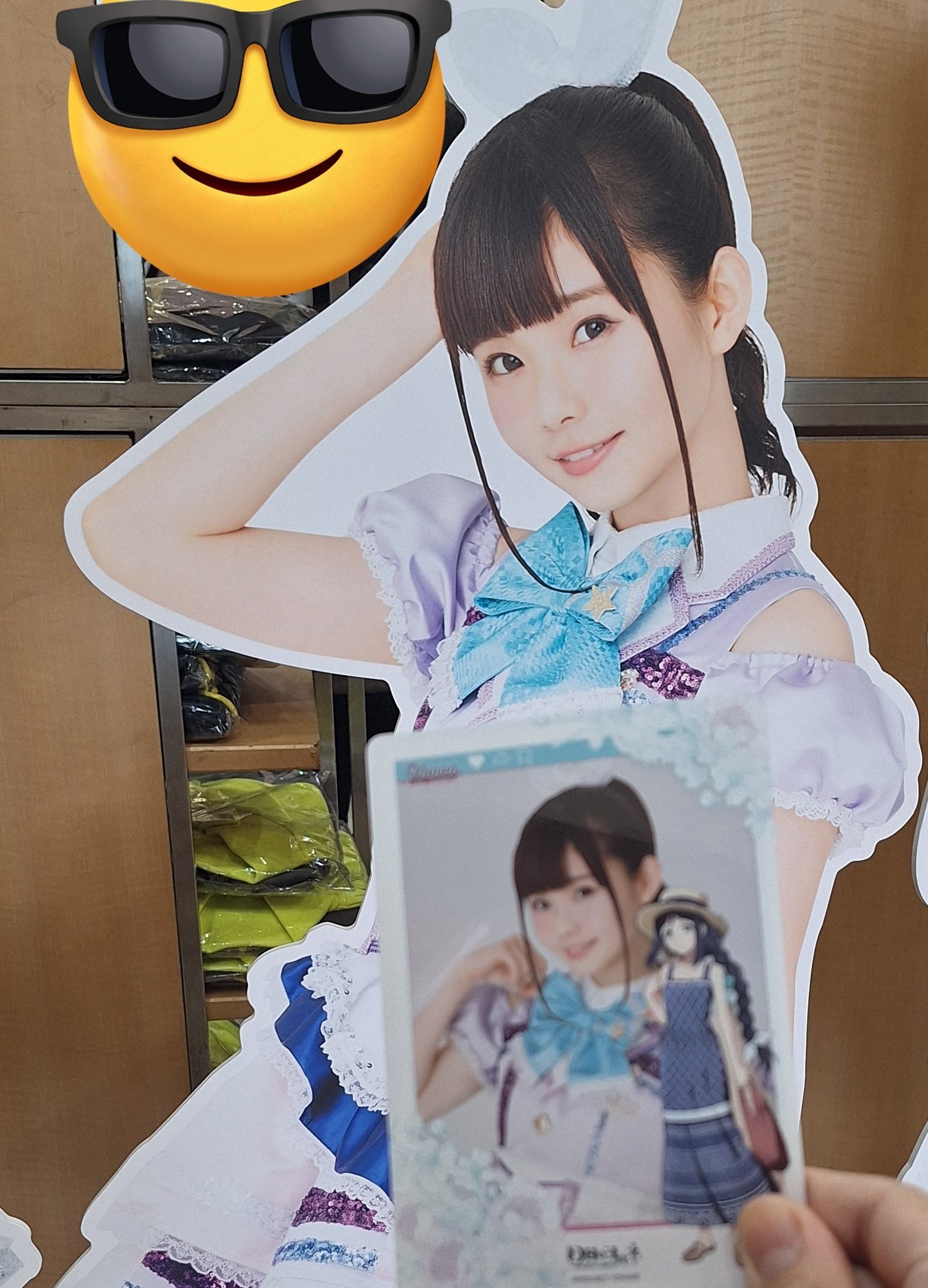 伊波杏樹 Awaken the power衣装サイン入りチェキ ラブライブクリア