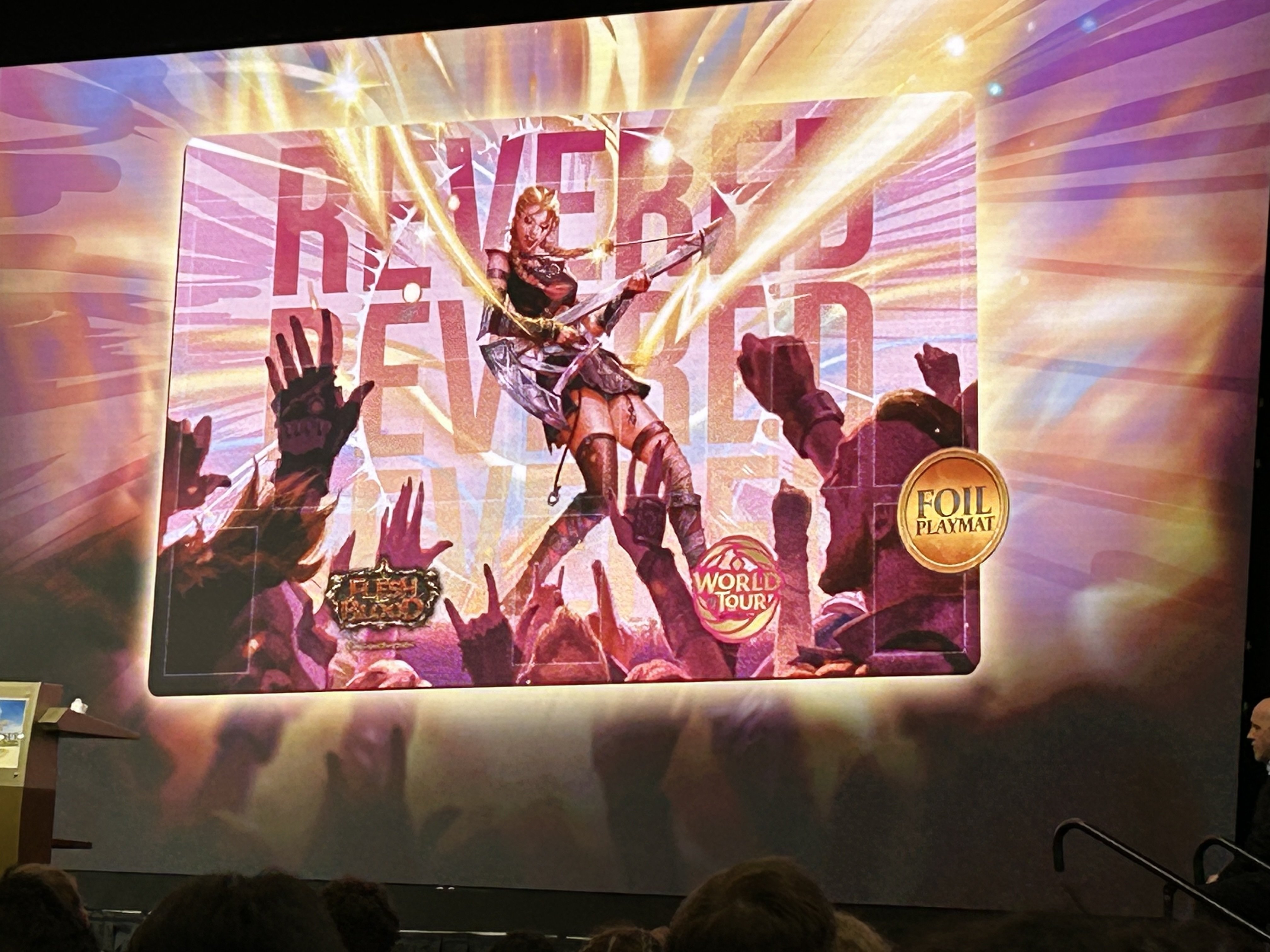 Flesh and Blood プロツアーシンガポール参加賞　プレイマット Flesh and Blood プロツアーシンガポール参加賞 プレイマット