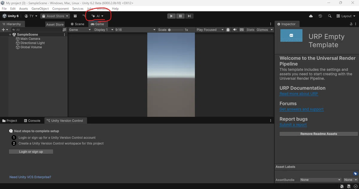 AIとUnityアプリ開発日記②～Unity 6000.2を触ってみた！ダウンロードから新機能体験まで～｜YM