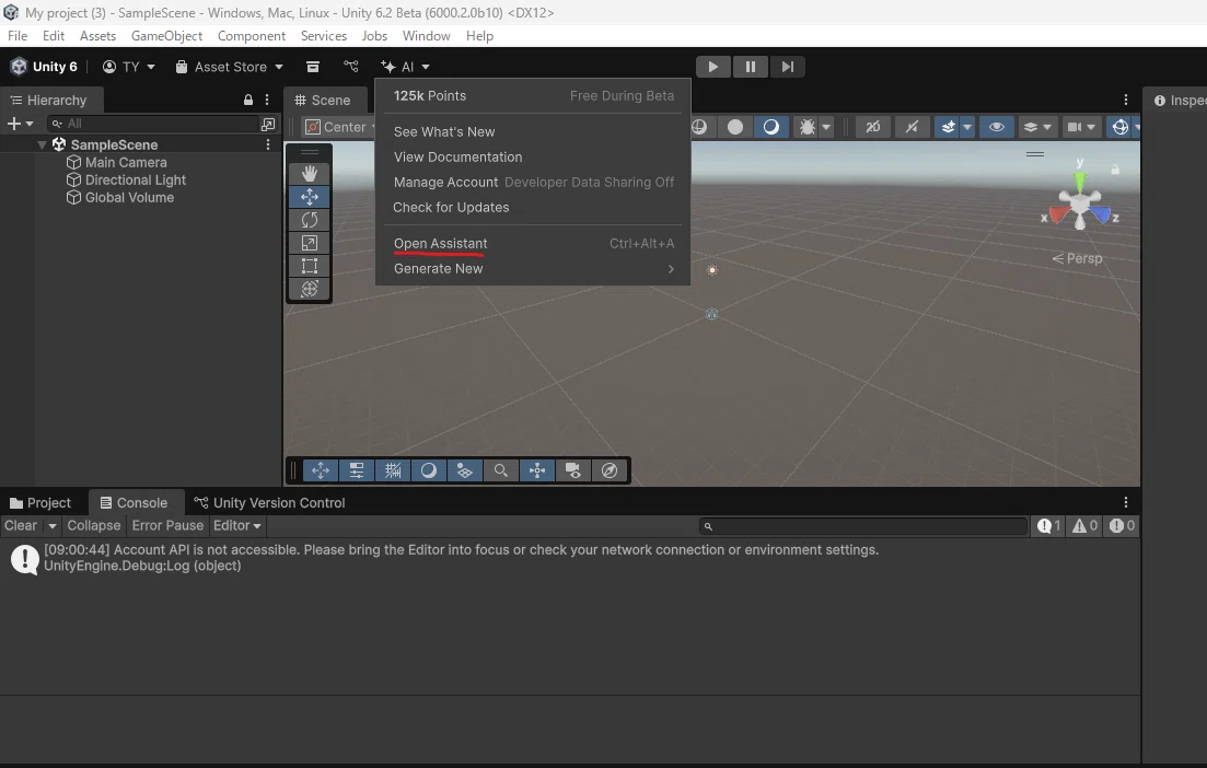 AIとUnityアプリ開発日記②～Unity 6000.2を触ってみた！ダウンロードから新機能体験まで～｜YM