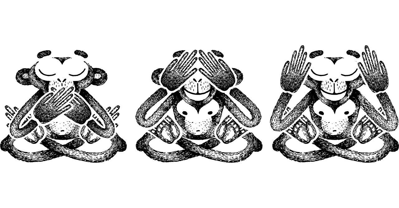 xc■ マイセン 見ざる聞かざる言わざる 3点セット サル 置物 フィギュリン■MEISSEN