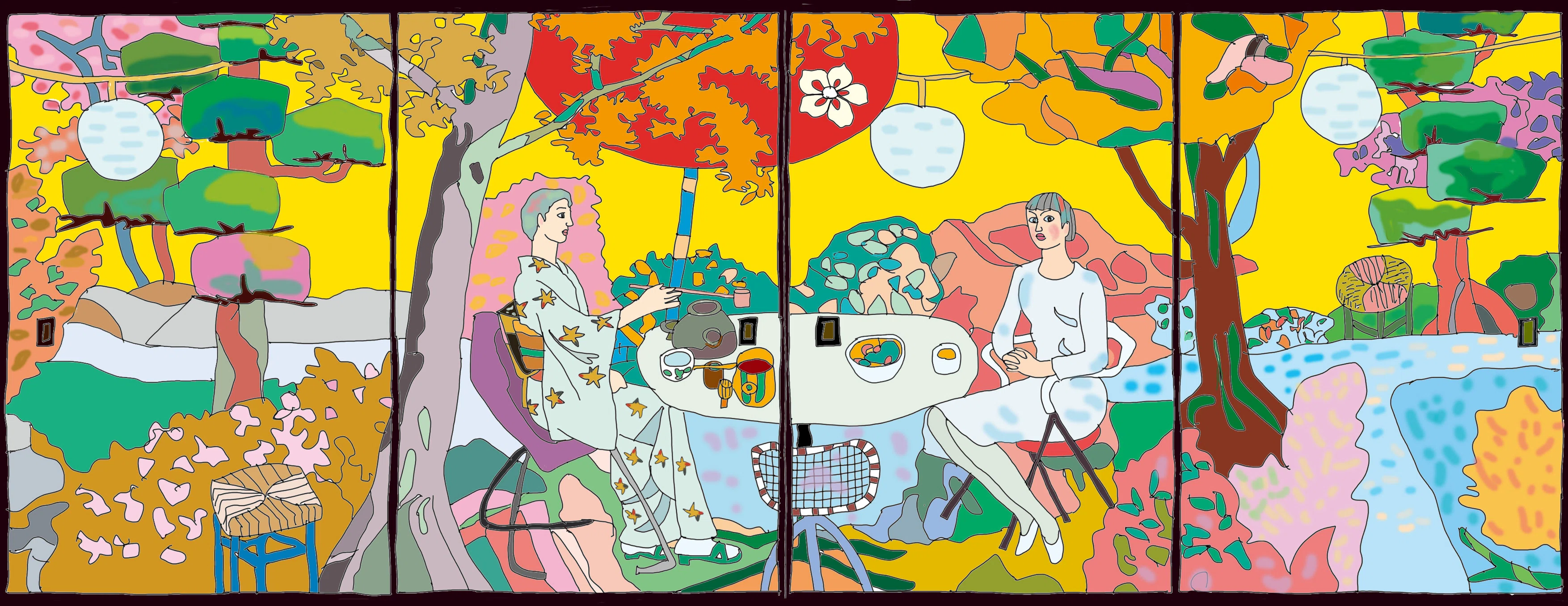 京都 智積院 中秋の名月の夜にだけ会える絵画｜studio-Rie（スタジオ