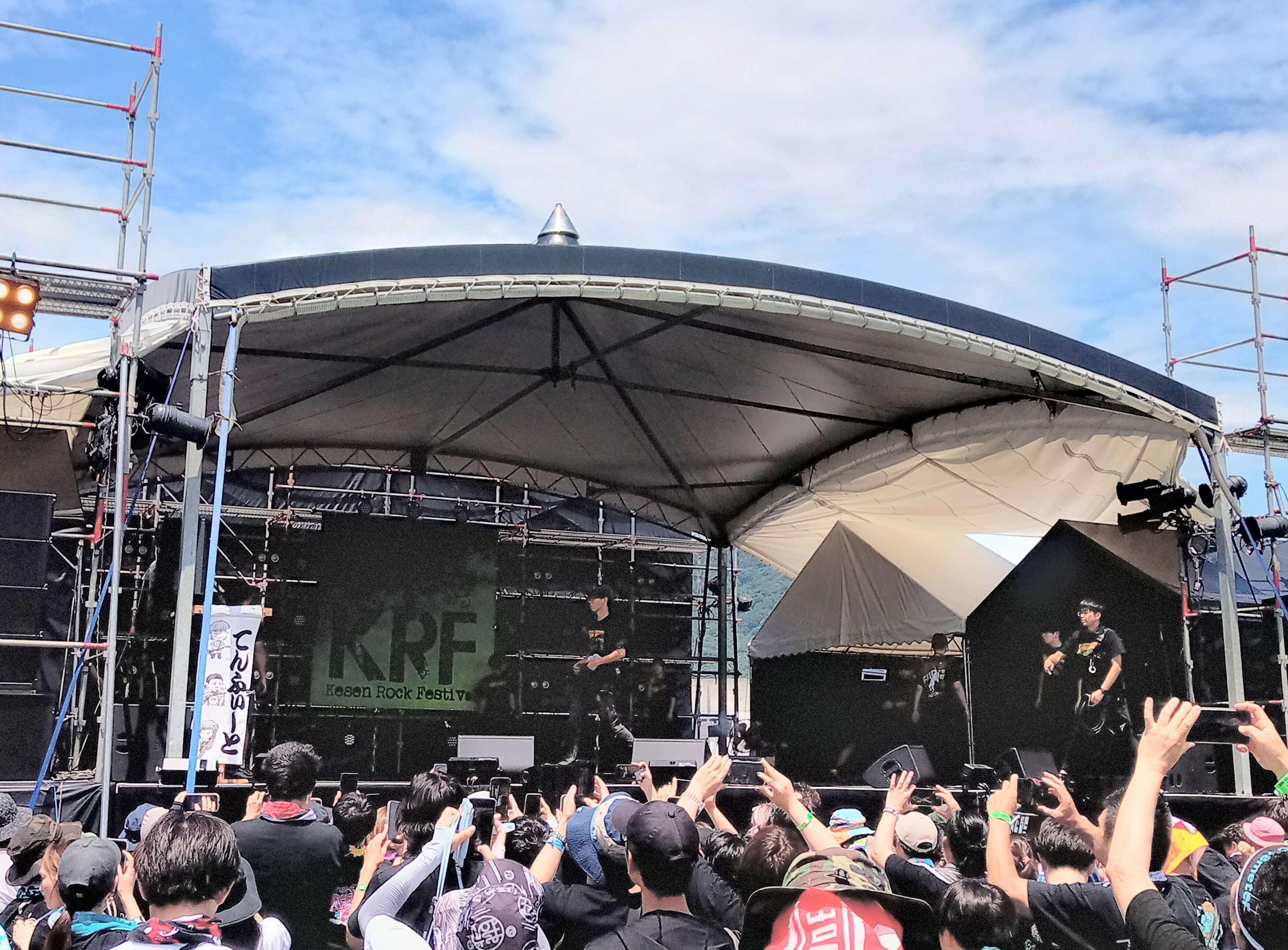 7月19日KESEN ROCKS FESTIVAL（岩手県大船渡市）ライブ&食事メモ